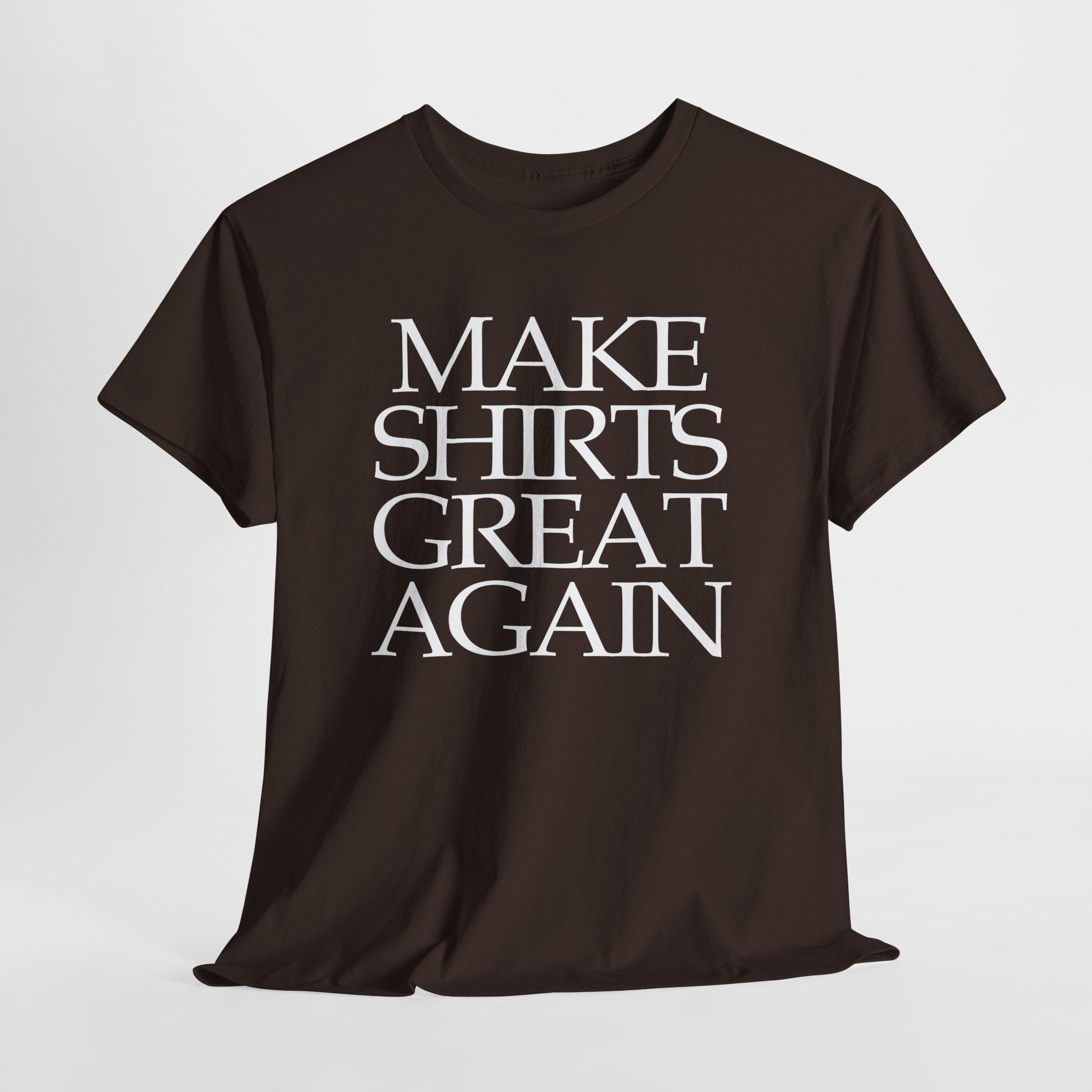 Supersize Shirts - Make Shirts Great Again, Gift for Dad, Funny Shirt, Statement Tee, Comfortable Wear