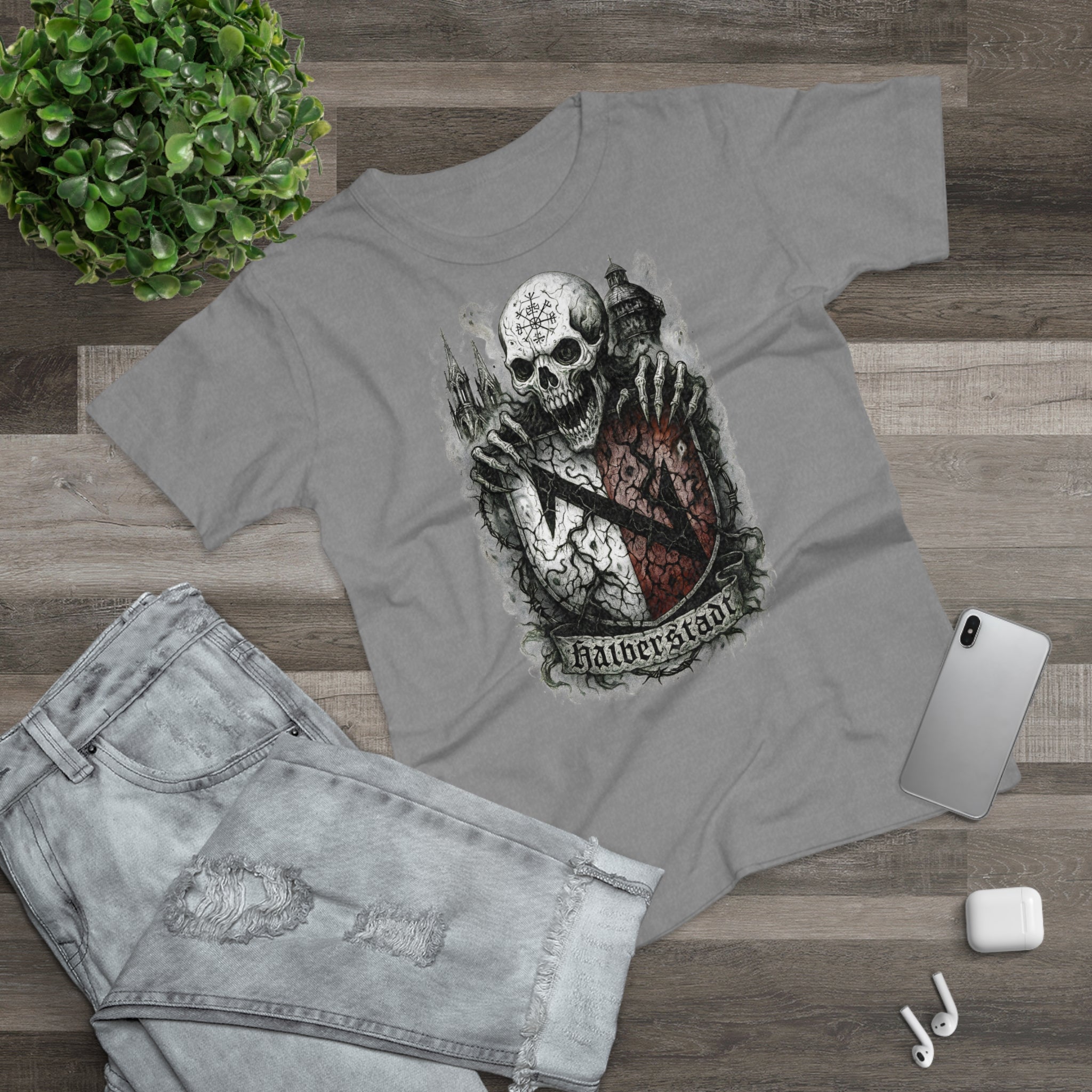 Halberstadt: Frontprint, Womens' T-Shirt **Grimwater-Edition**