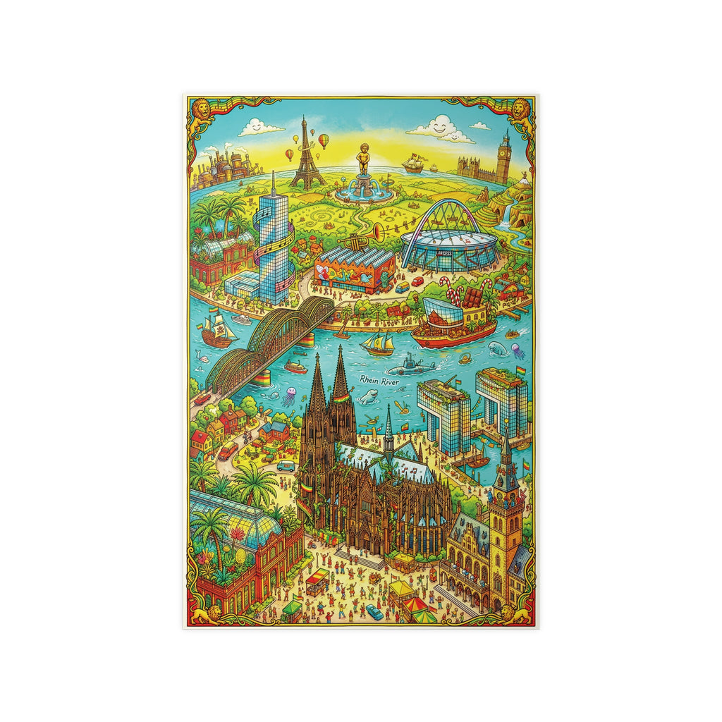 Poster 60 x 90: Köln (Reggae Collection)