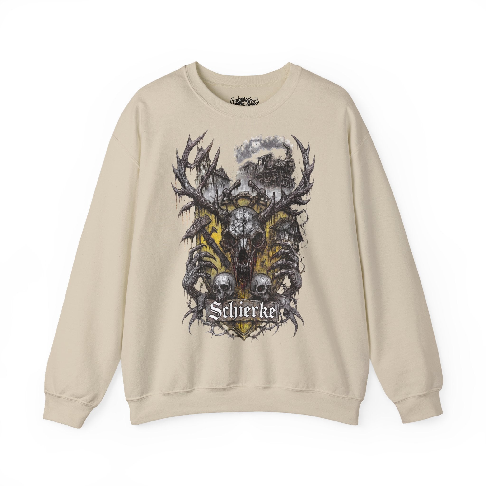 Schierke: Frontprint, Unisex Sweatshirt **Grimwater-Edition**