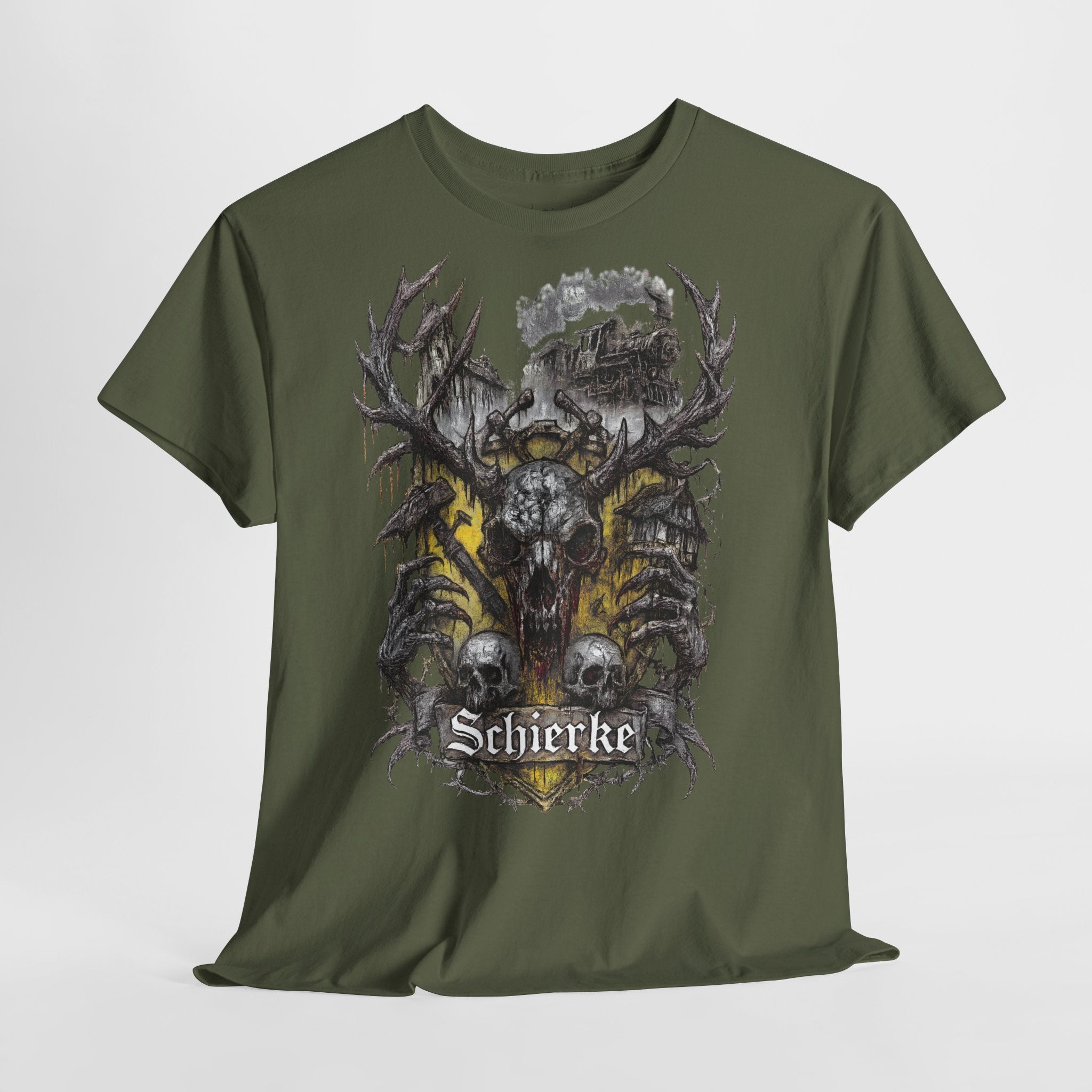 Schierke: Frontprint, Unisex T-Shirt **Grimwater-Edition**