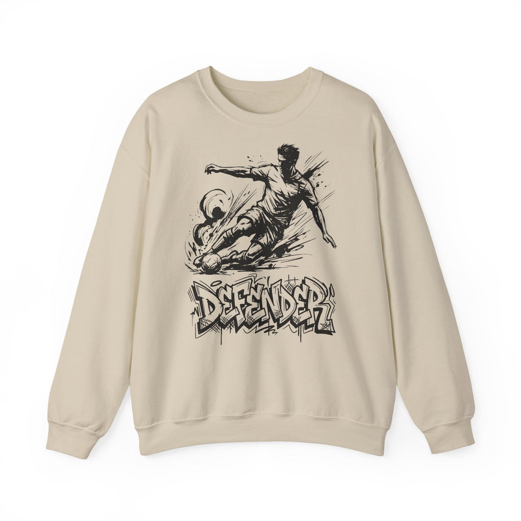 Soccer Defender 07: Frontprint, Unisex Sweatshirt