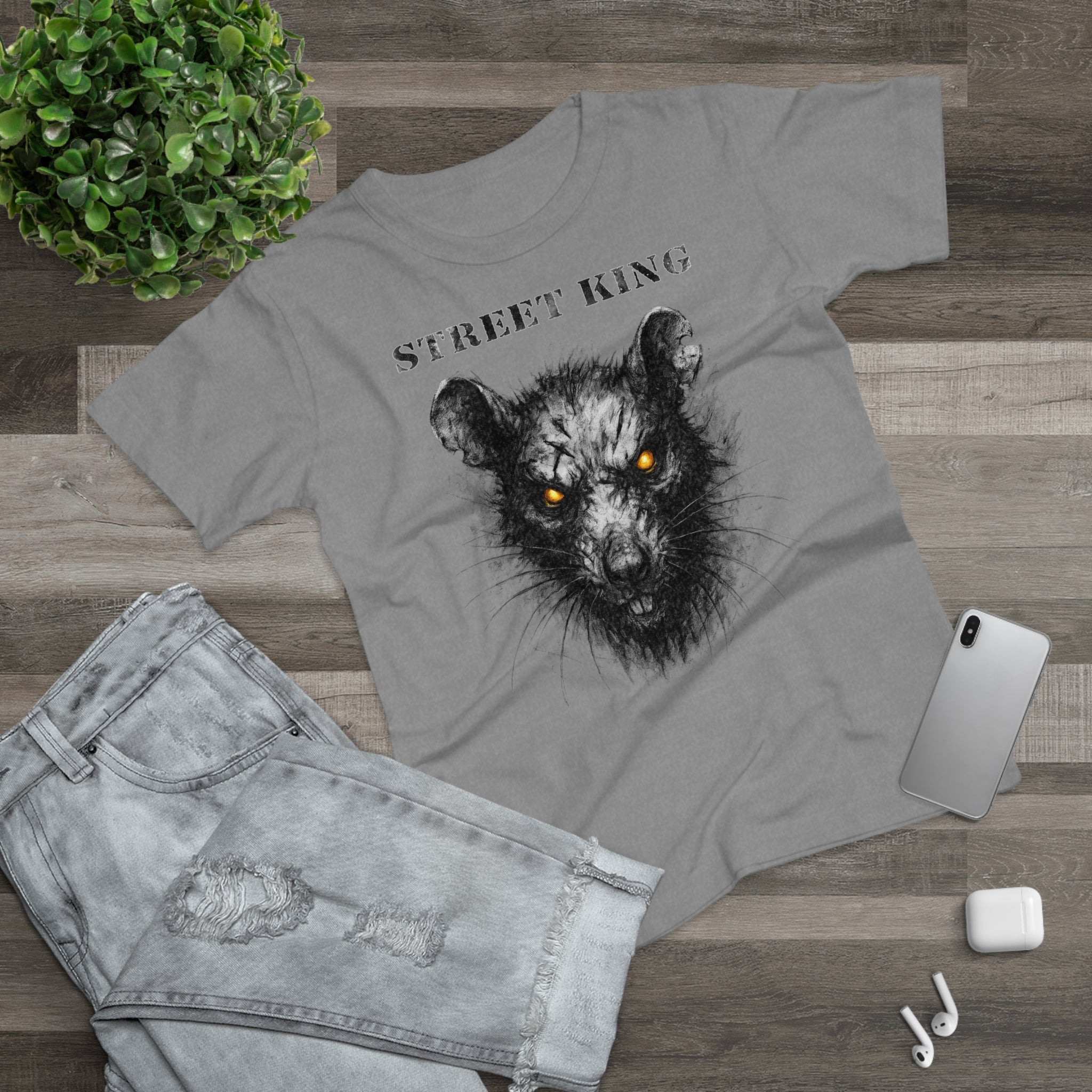 Ratte: Frontprint, Womens' T-Shirt - Animal-Collection