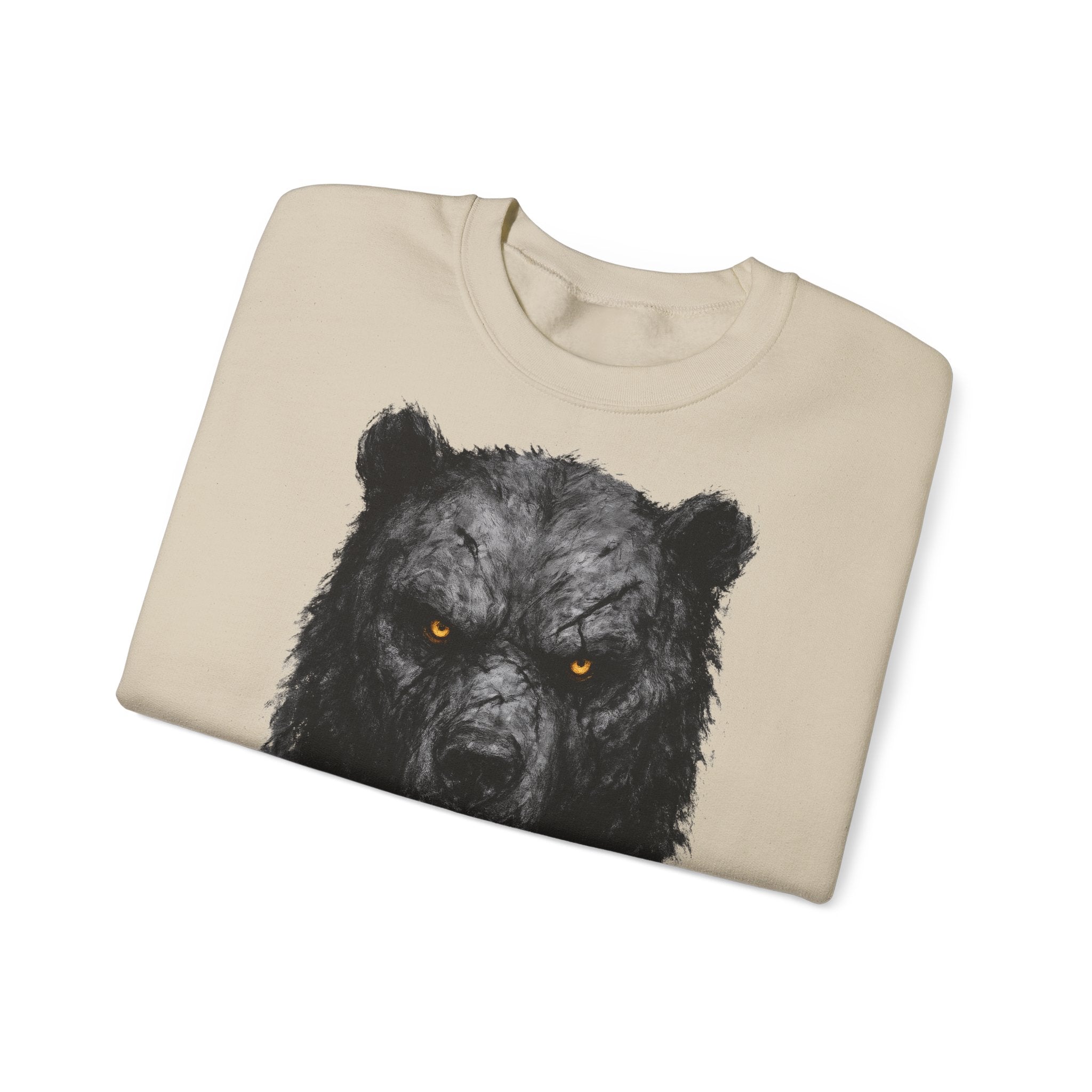 Bär: Animals-Collection, Frontprint, Unisex Sweatshirt, Bear Spirit