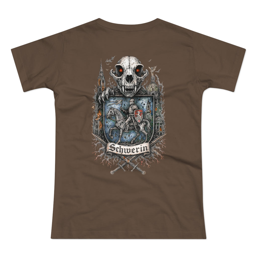 Schwerin: Front-/Backprint, Womens' T-Shirt **Grimwater-Edition**