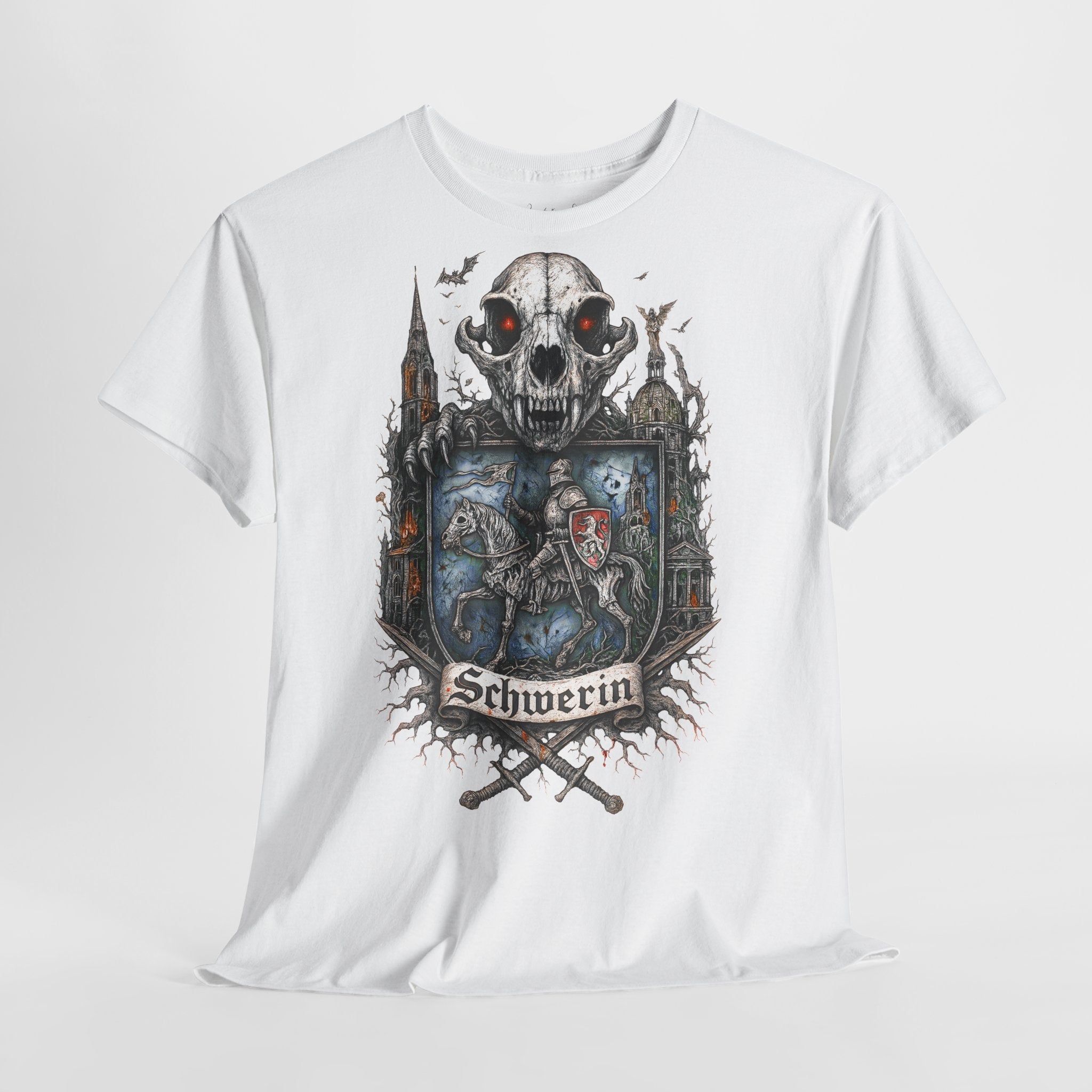 Schwerin: Frontprint, Unisex T-Shirt **Grimwater-Edition**