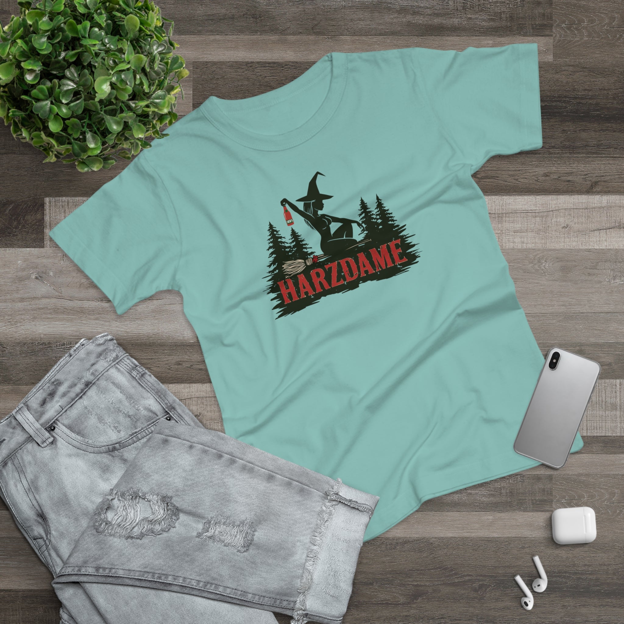 Harzdame, Frontprint, Women's T-Shirt