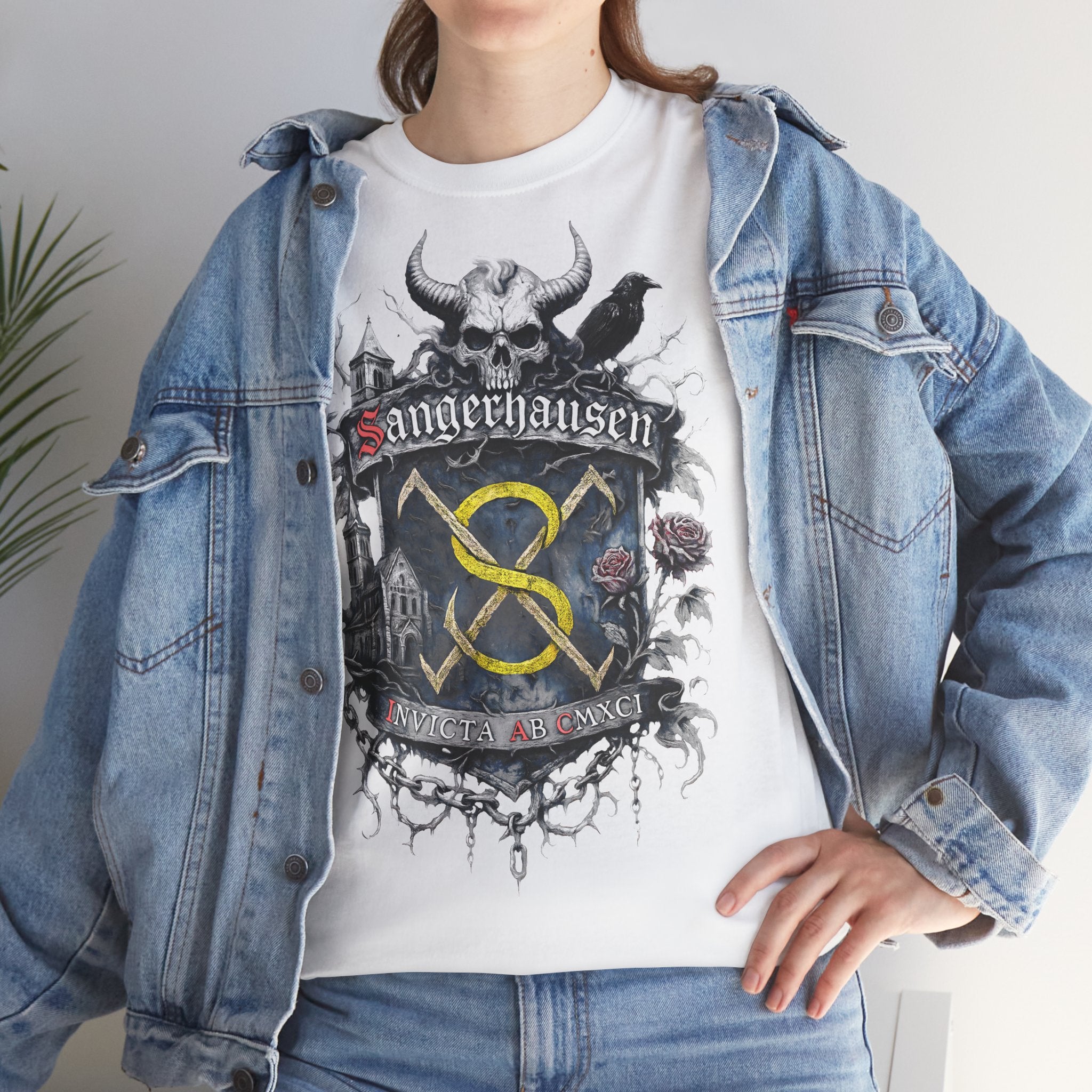 Sangerhausen: Frontprint, Unisex T-Shirt **Grimwater-Edition**