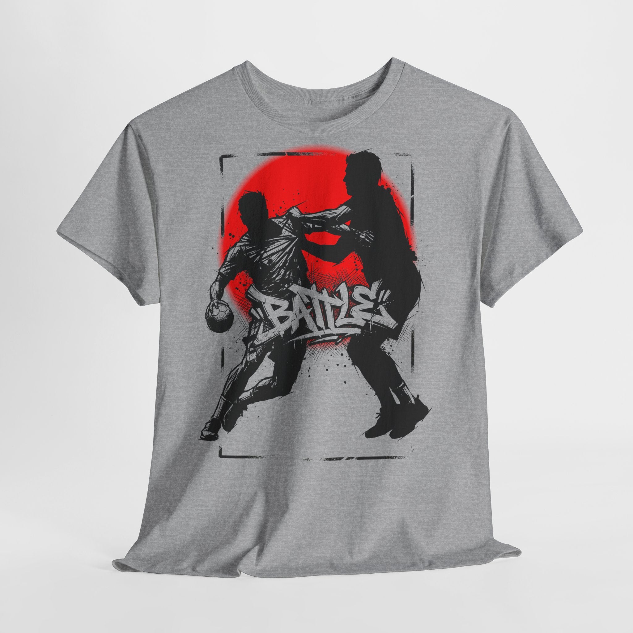 Handball - BATTLE : Frontprint, Unisex T-Shirt