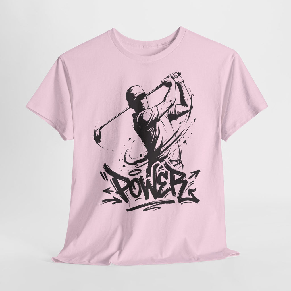 Golf - Power : Frontprint, Unisex T-Shirt