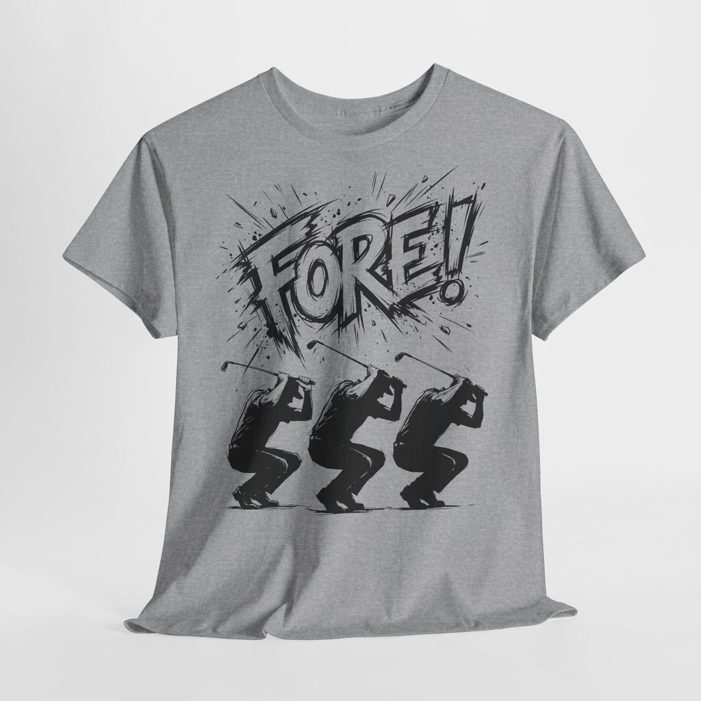 Golf - FORE! : Frontprint, Unisex T-Shirt