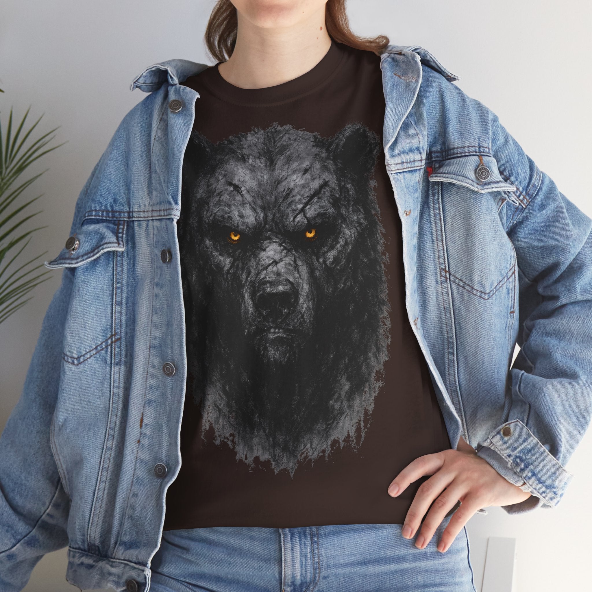 Bär: Frontprint, Unisex T-Shirt - Animal-Collection
