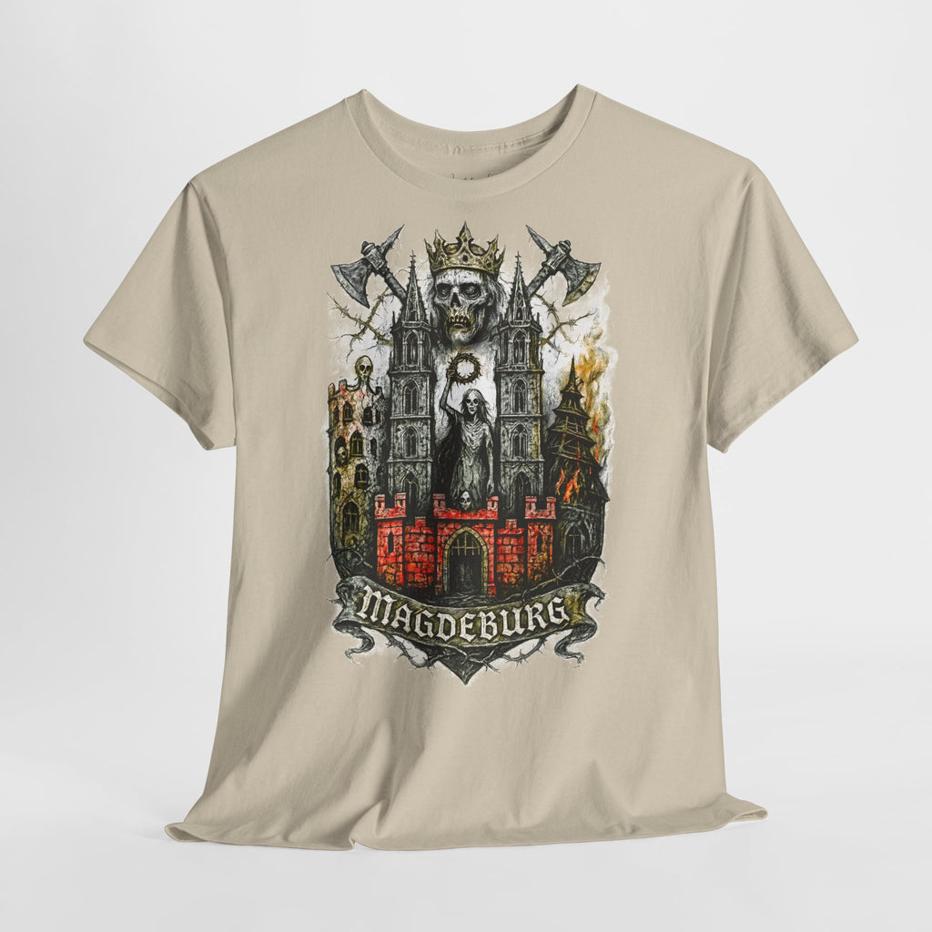 Magdeburg: Frontprint, Unisex T-Shirt **Grimwater-Edition**