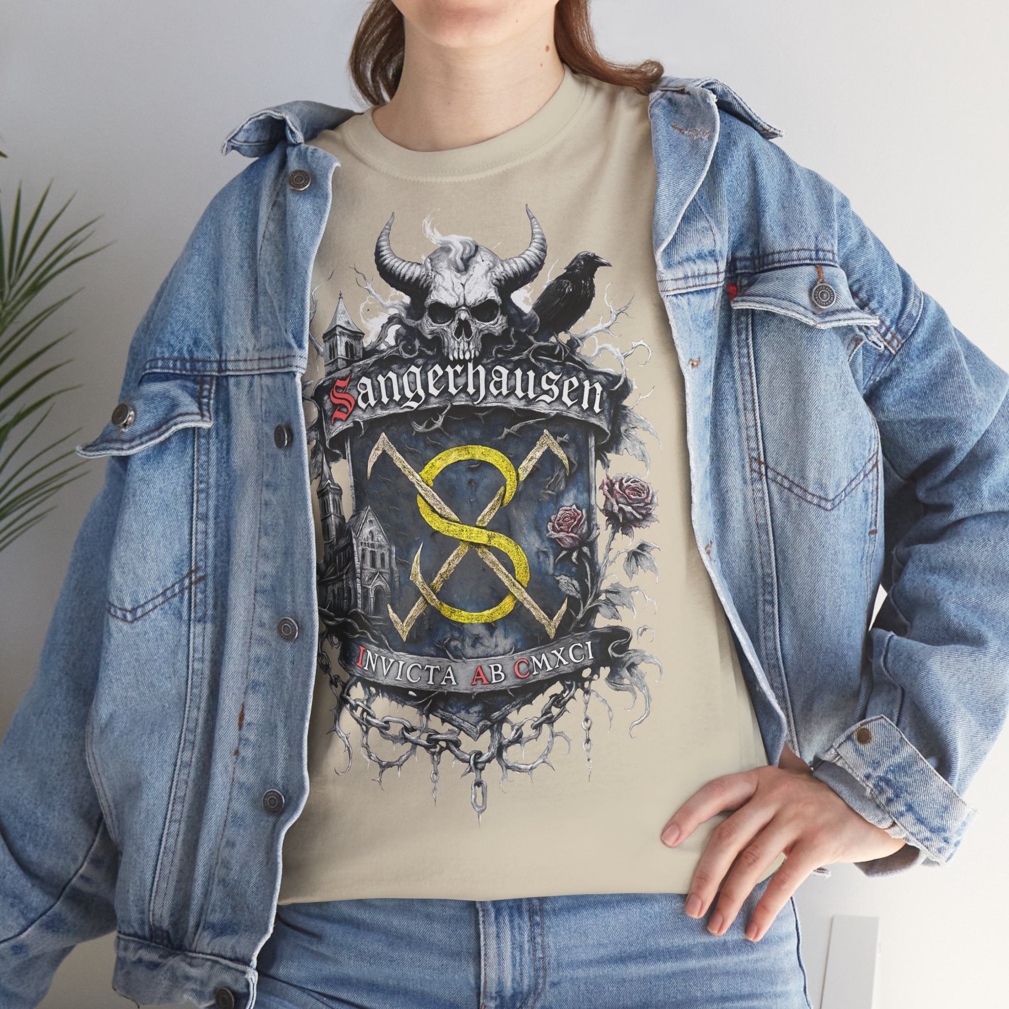 Sangerhausen: Frontprint, Unisex T-Shirt **Grimwater-Edition**