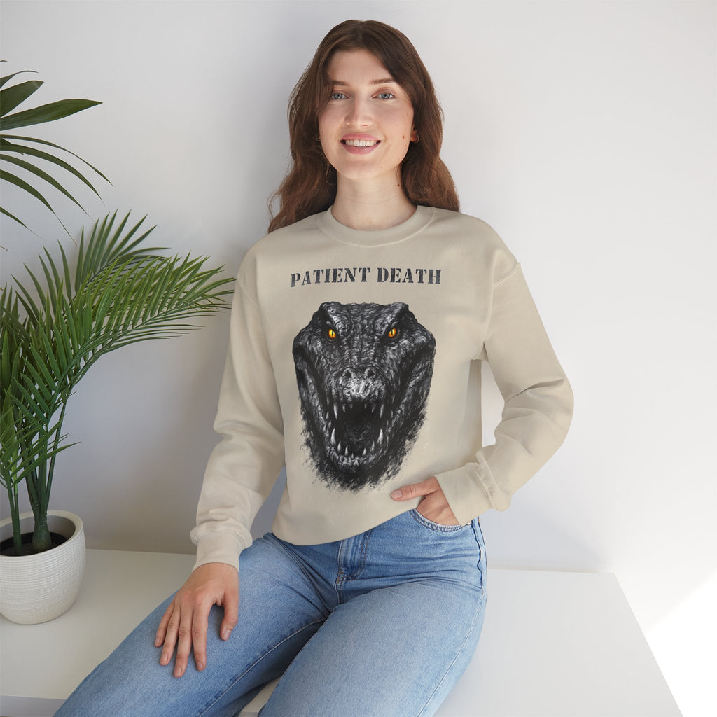 Alligator - Patient Death: Animals-Collection, Frontprint, Unisex Sweatshirt