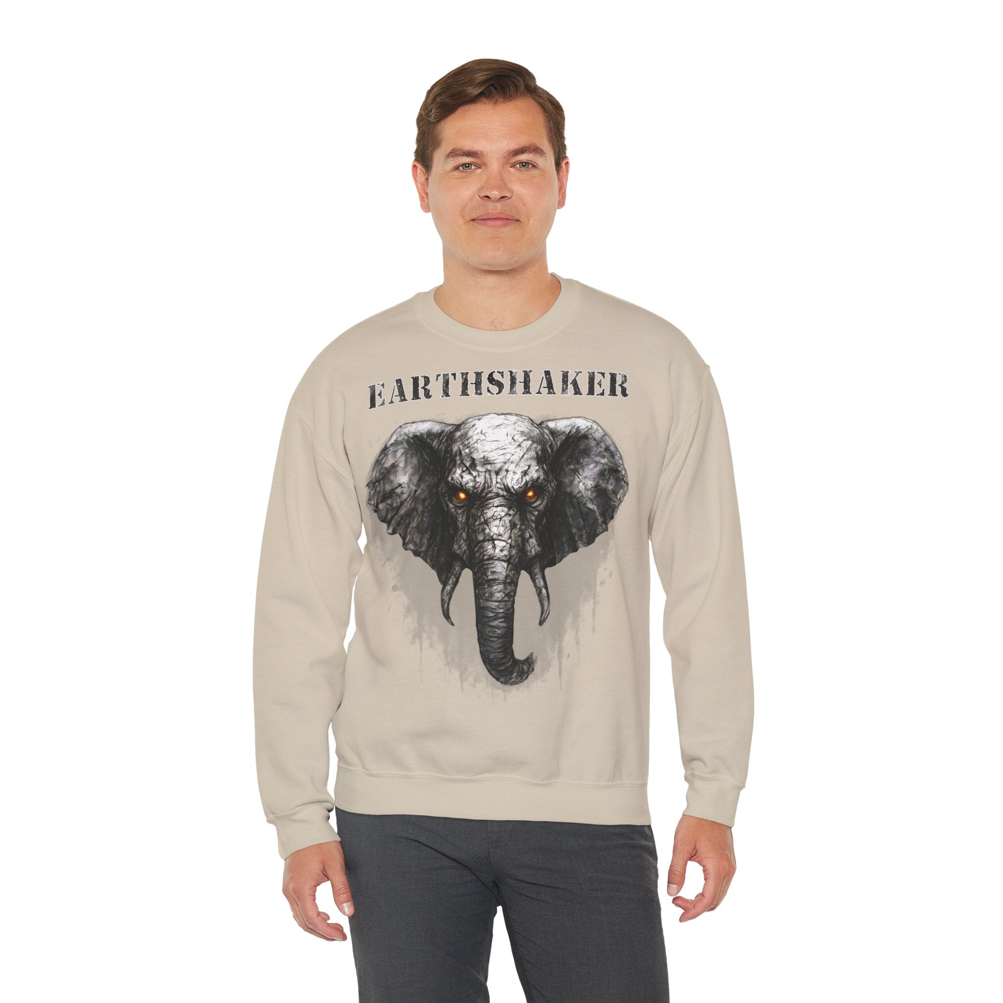Elefant - Earthshaker: Animals-Collection, Frontprint, Unisex Sweatshirt
