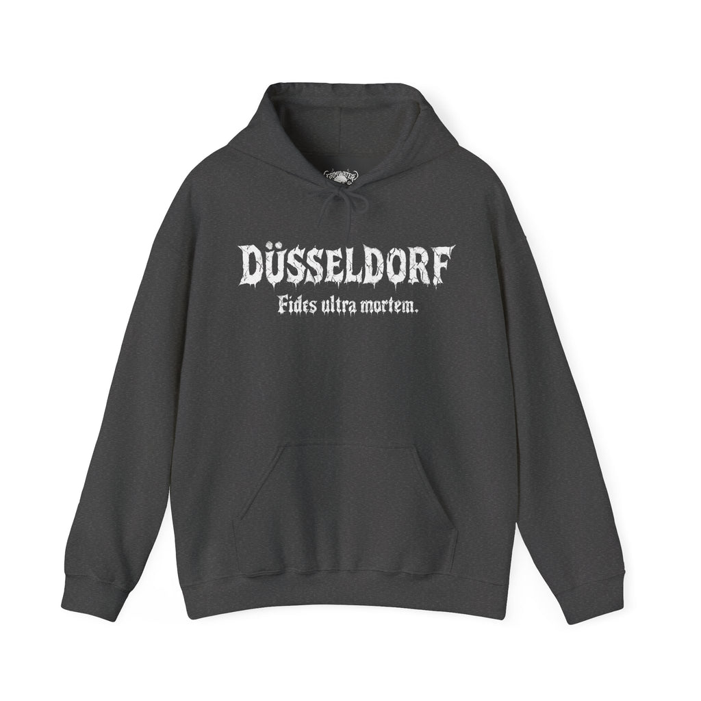 Düsseldorf Front-/Backprint - Fides ultra mortem!  Leo, Anchor, Fides: Grimwater-Edition - Hoodie