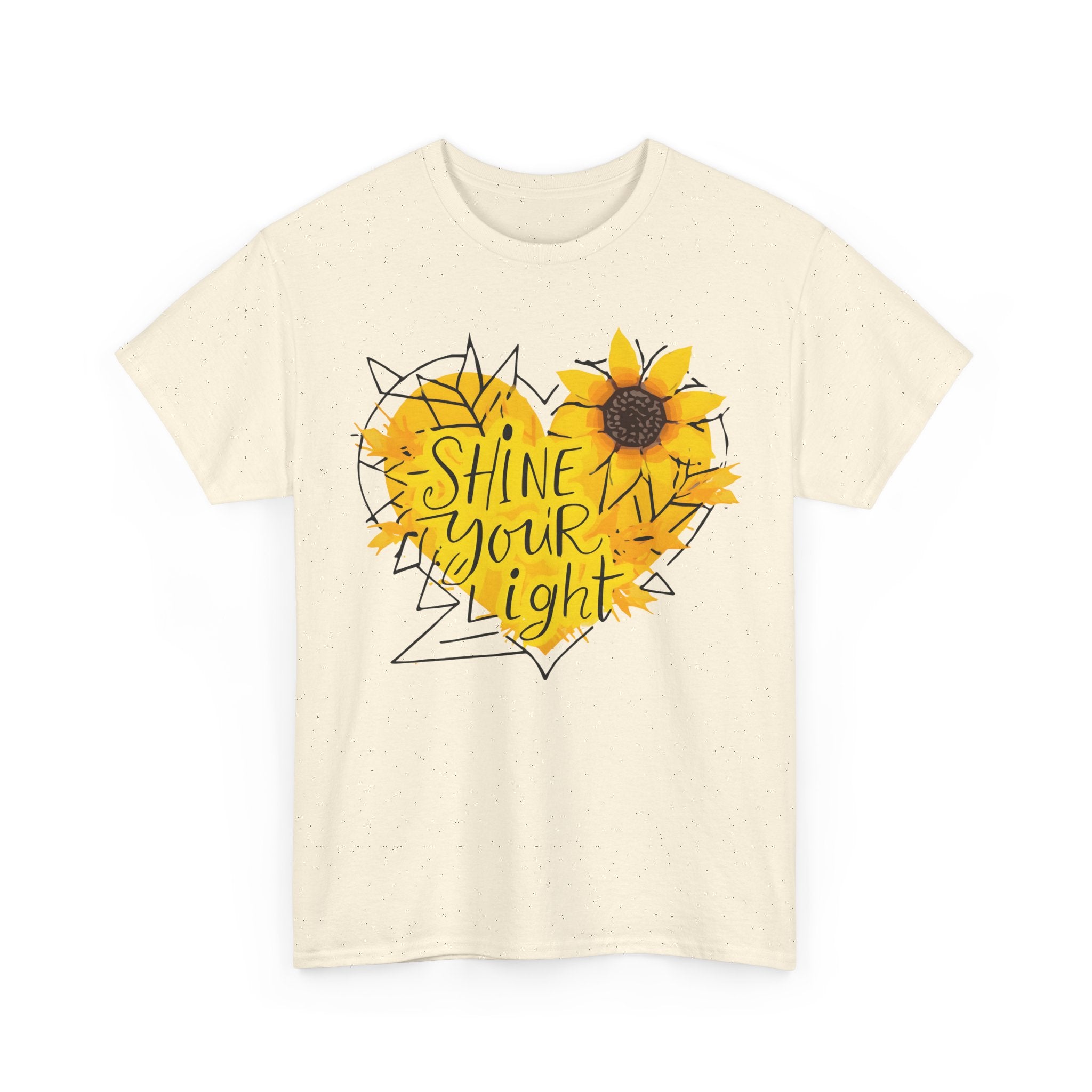 Shine Your Light - Sunflower Happiness Tee