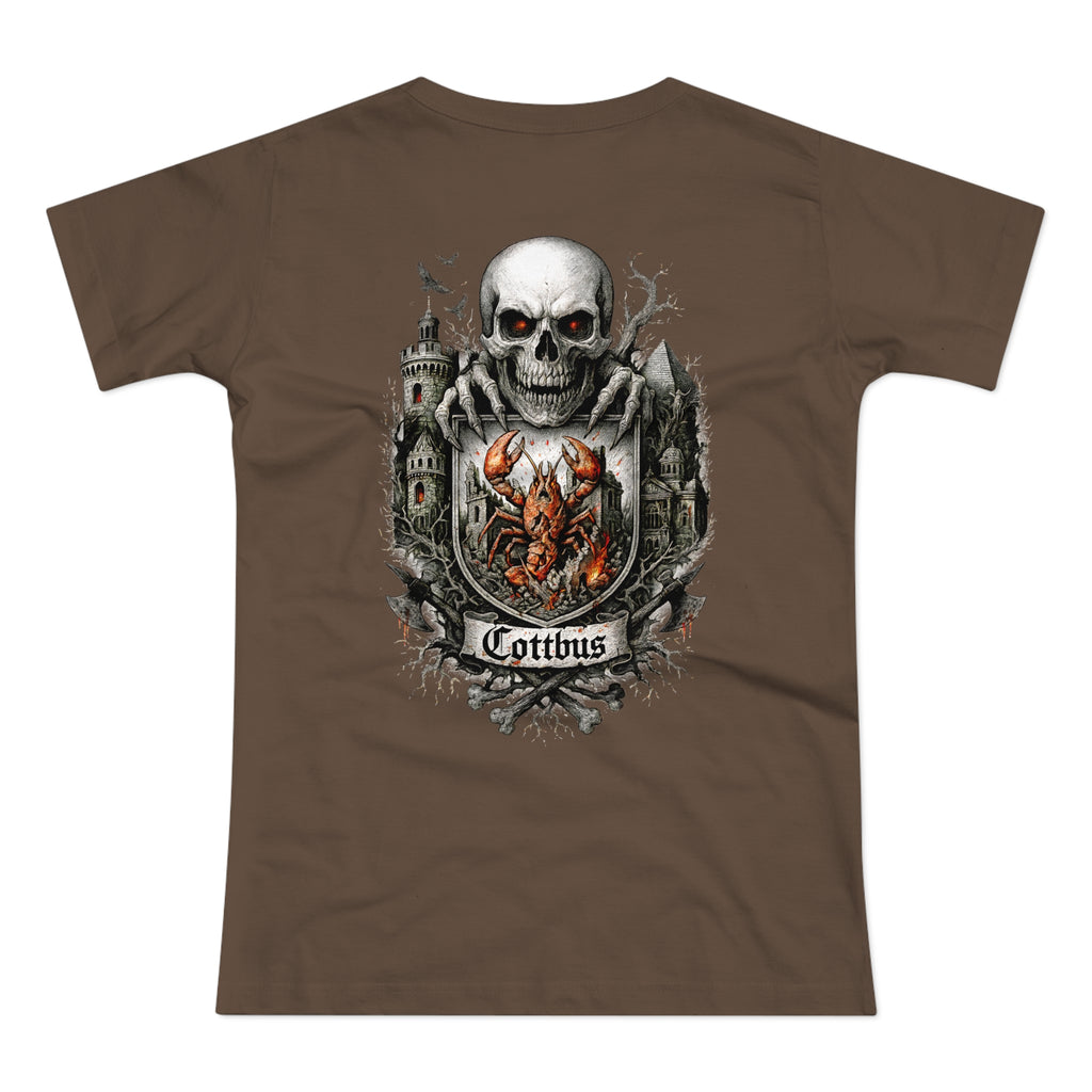 Cottbus: Front-/Backprint, Womens' T-Shirt **Grimwater-Edition**