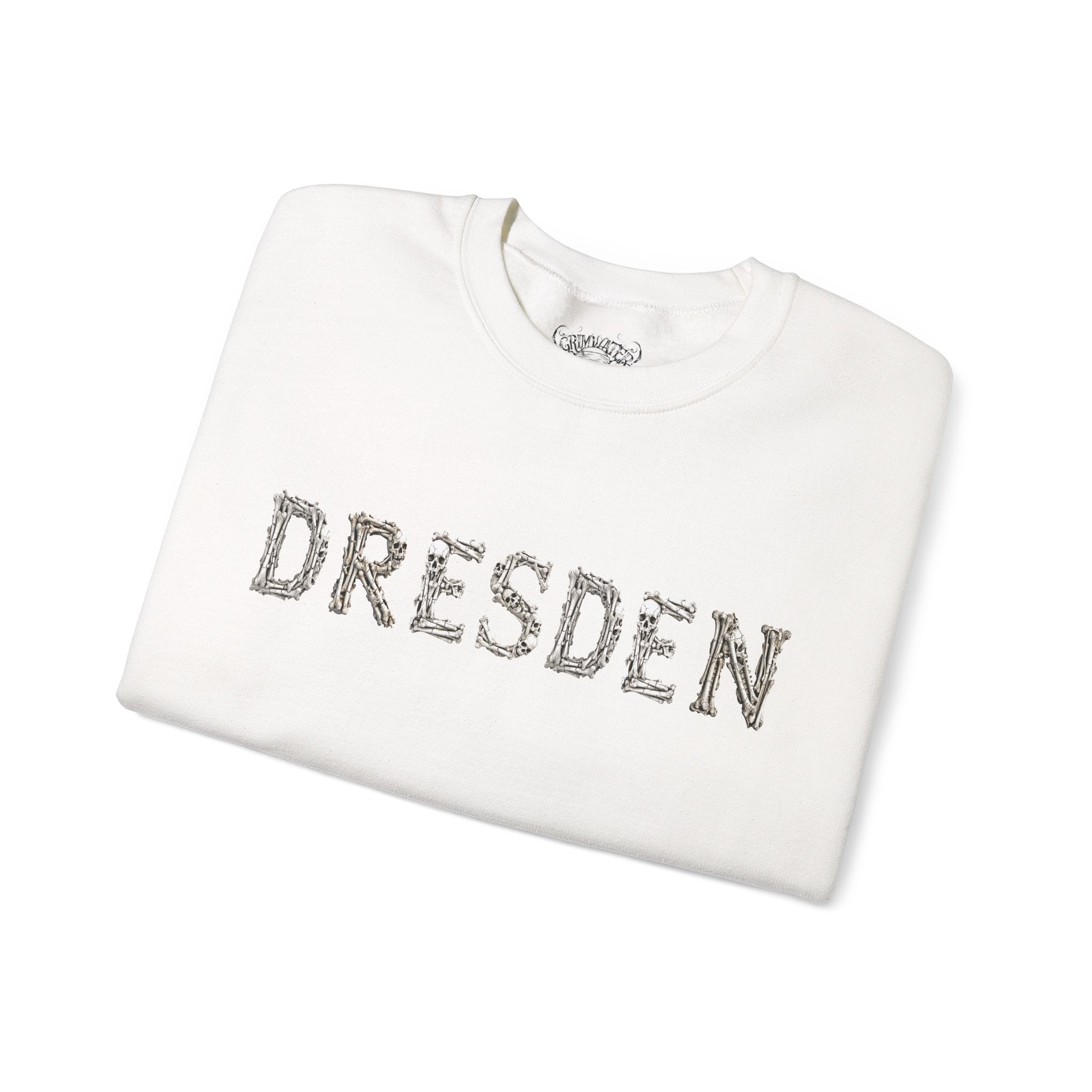 Dresden: Front-/Backprint, Unisex Sweatshirt **Grimwater-Edition**