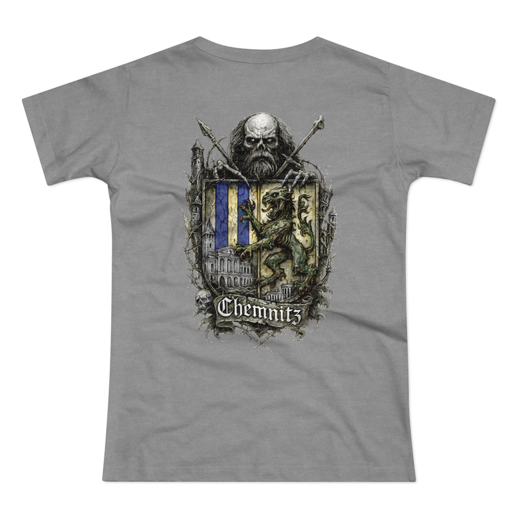 Chemnitz: Front-/Backprint, Womens' T-Shirt **Grimwater-Edition**