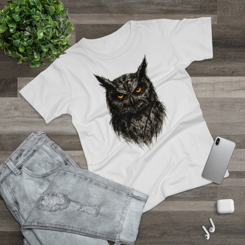 Uhu: Frontprint, Women's T-Shirt - Animal-Collection