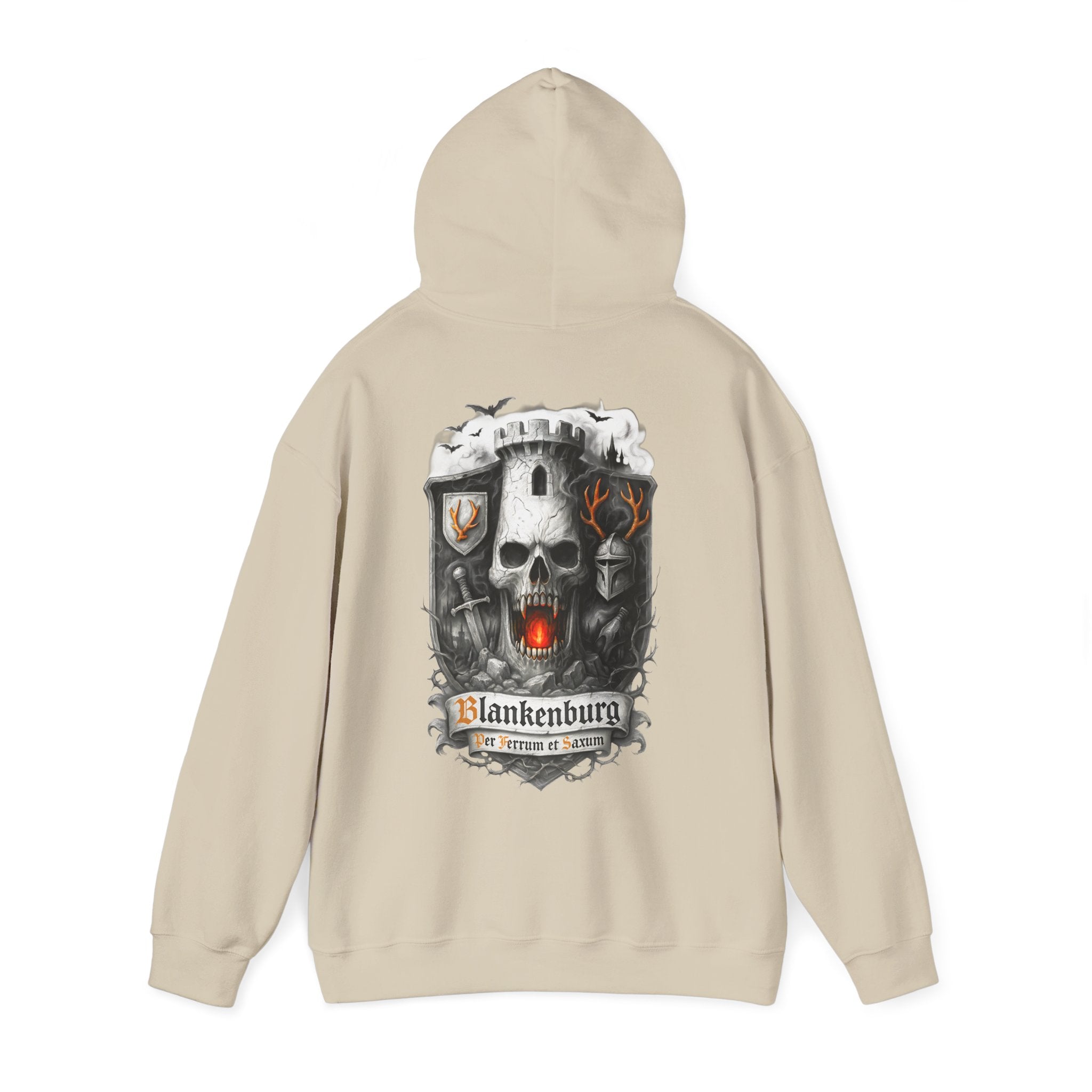 Blankenburg: Front-/Backprint Unisex Hoodie **Grimwater-Edition**