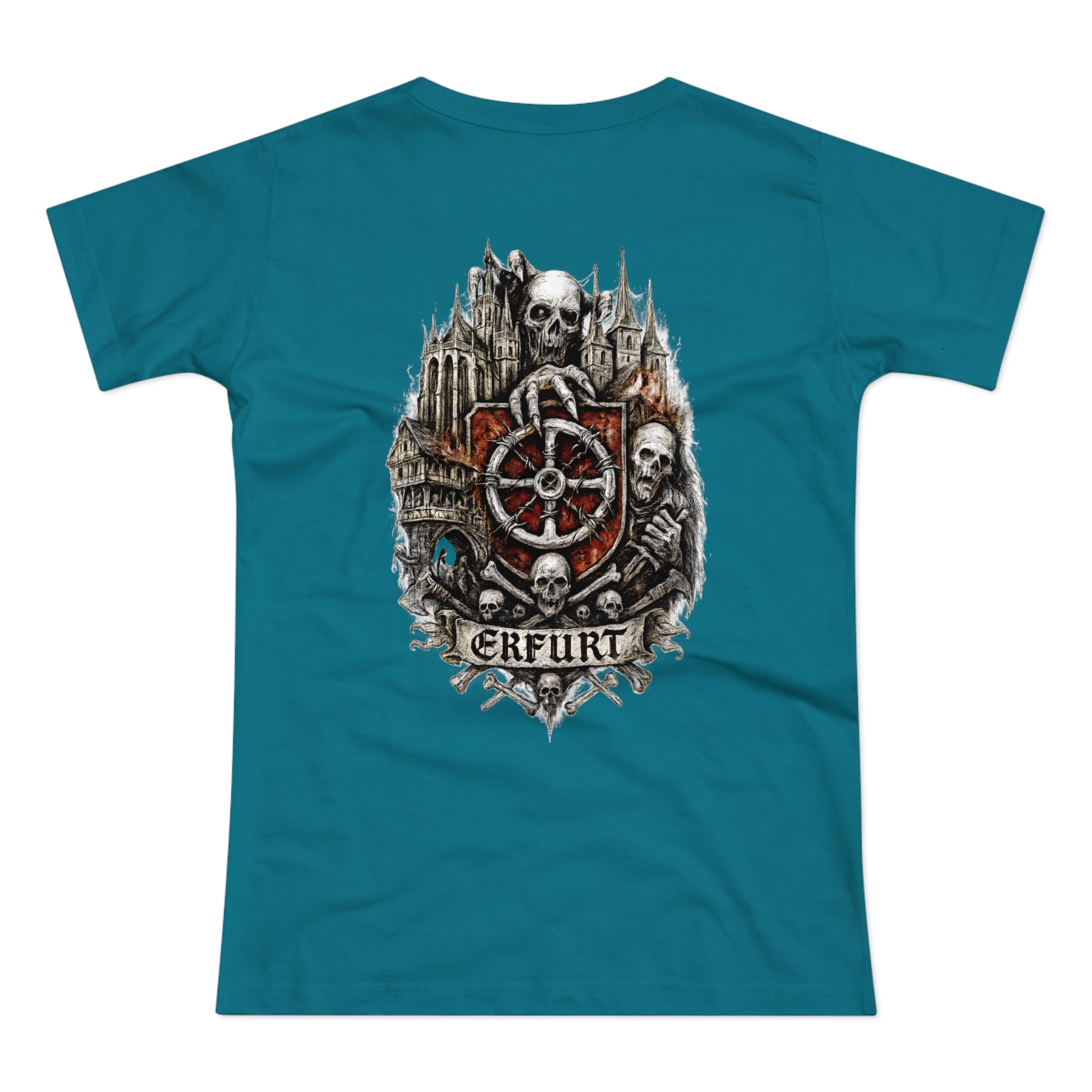 Erfurt: Front-/Backprint, Womens' T-Shirt **Grimwater-Edition**