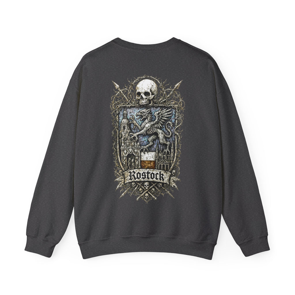 Rostock: Front-/Backprint, Unisex Sweatshirt **Grimwater-Edition**
