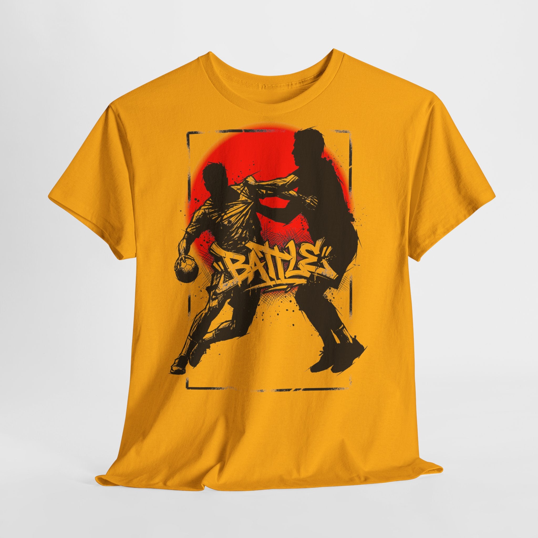 Handball - BATTLE : Frontprint, Unisex T-Shirt