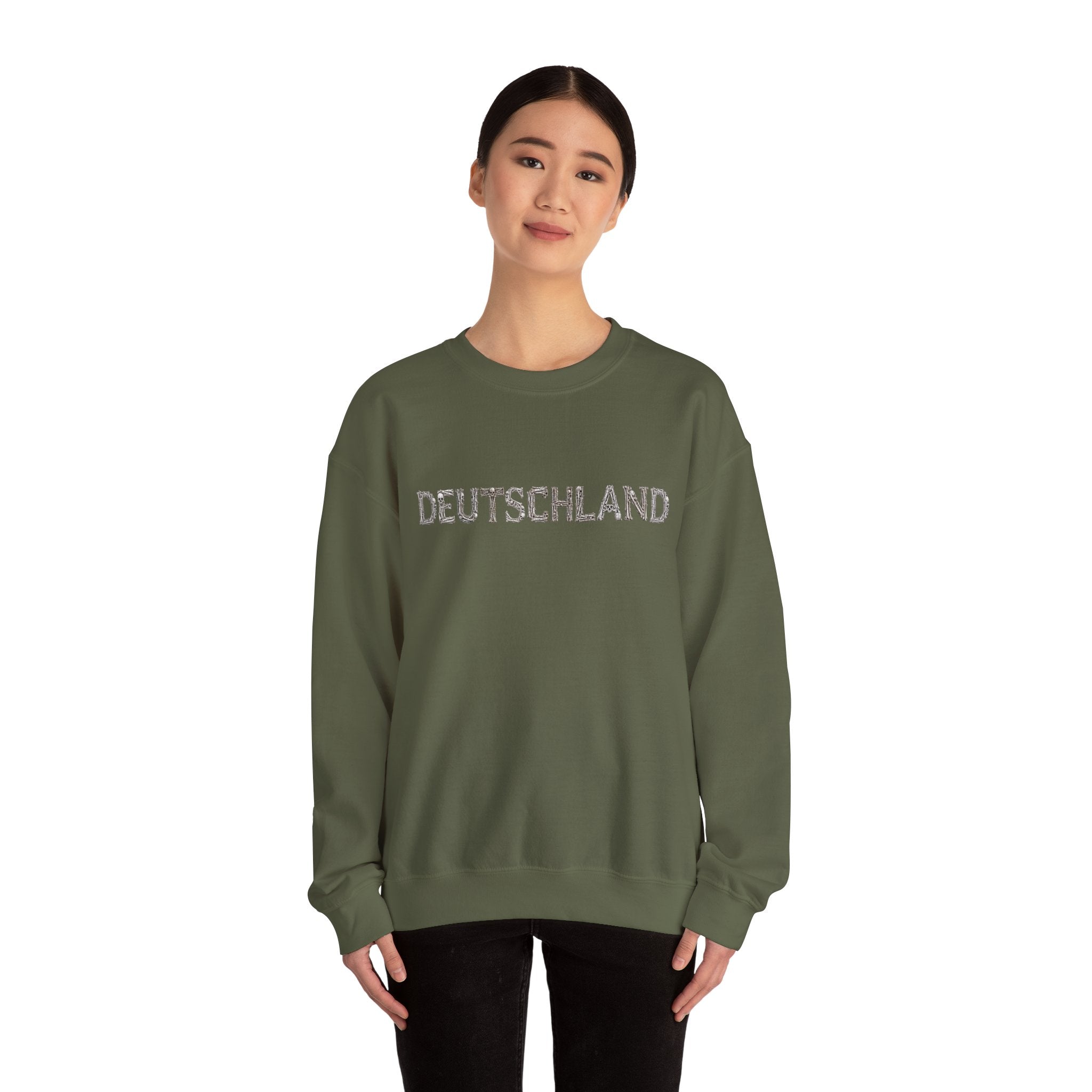 Deutschland: Front-/Backprint, Unisex Sweatshirt **Grimwater-Edition** (Germany)