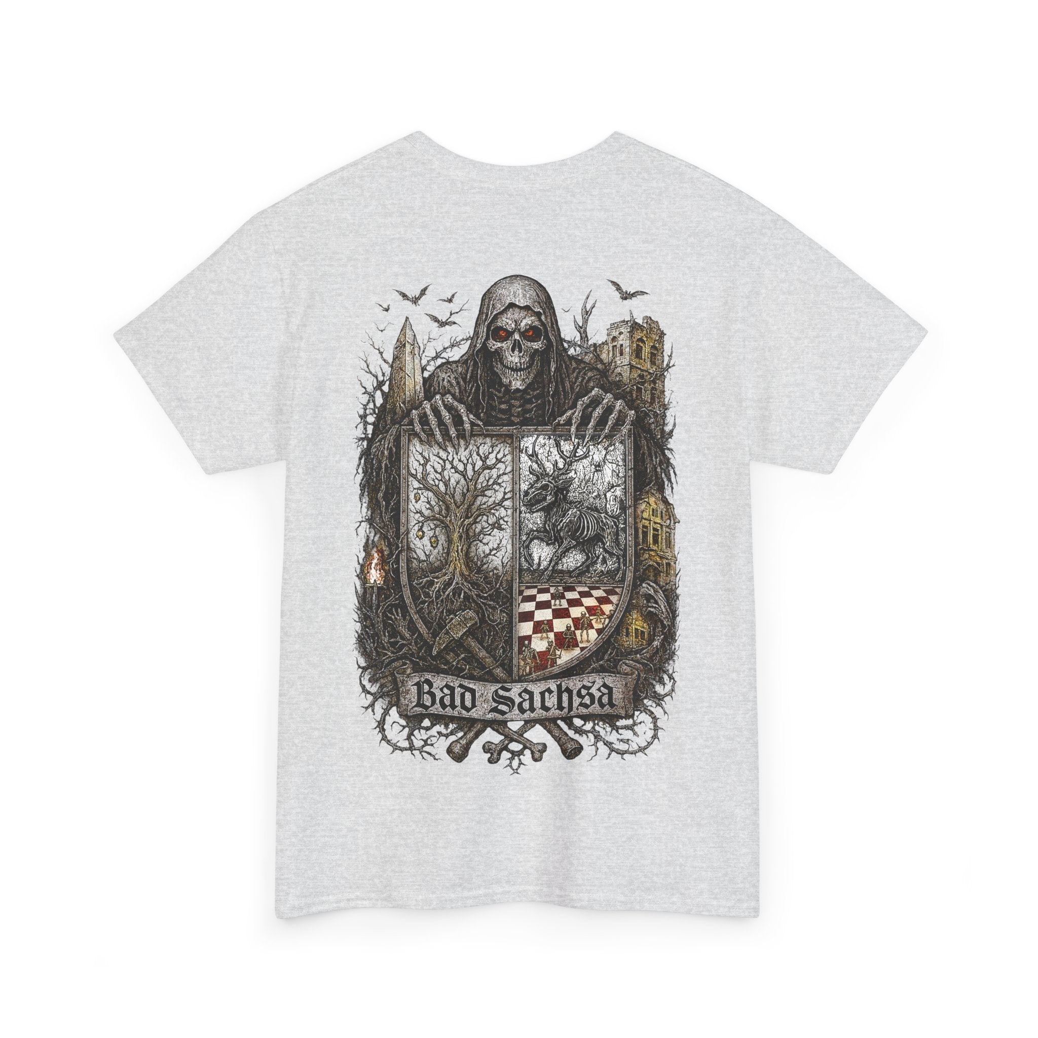 Bad Sachsa: Front-/Backprint, Unisex T-Shirt **Grimwater-Edition**