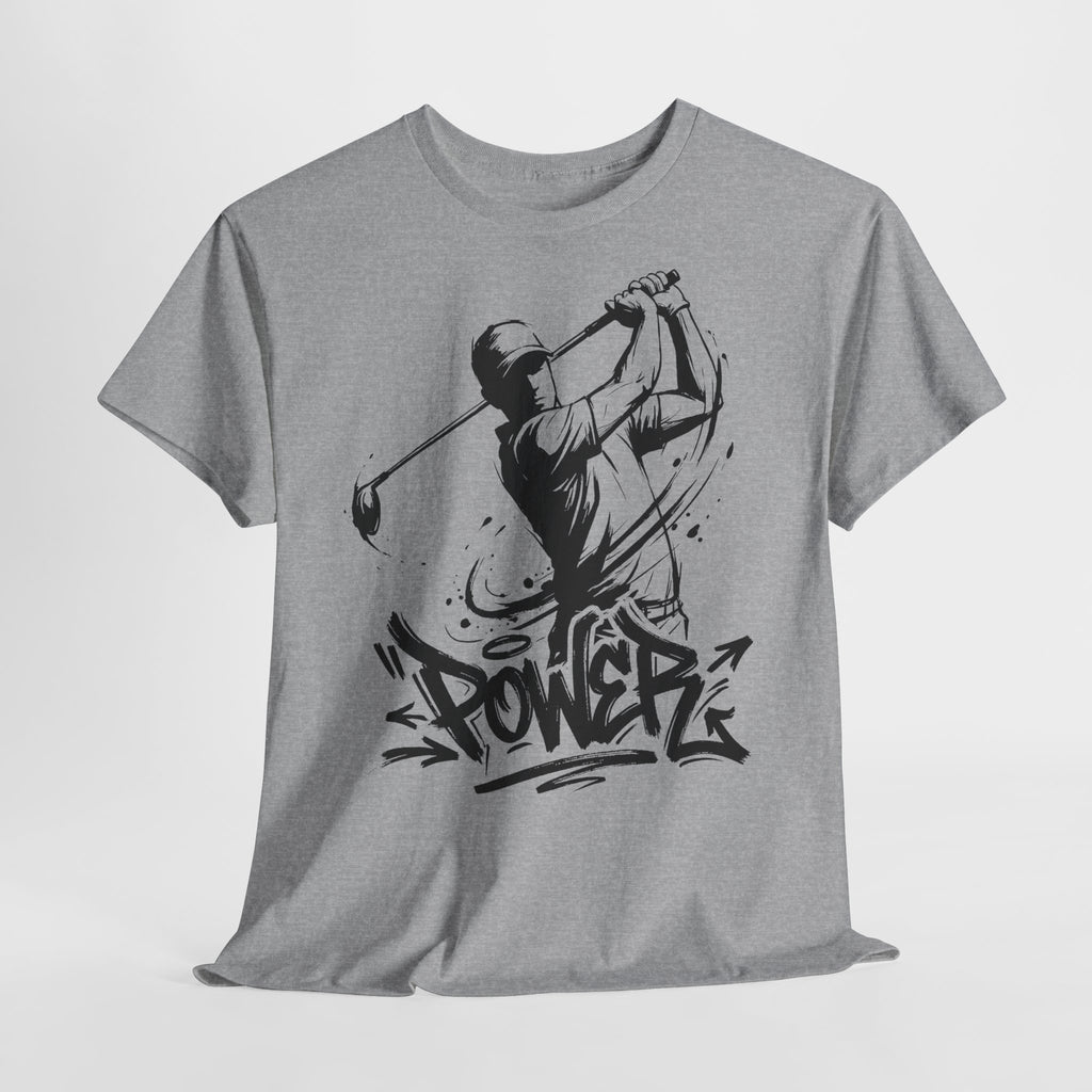 Golf - Power : Frontprint, Unisex T-Shirt