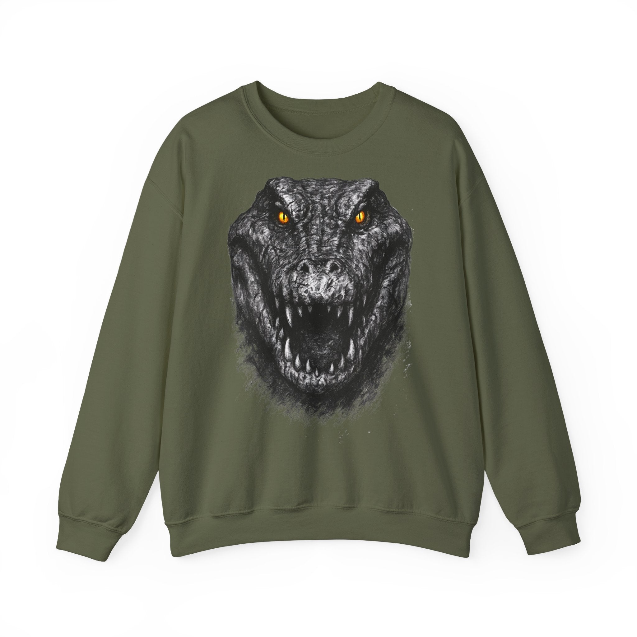Alligator: Animals-Collection, Frontprint, Unisex Sweatshirt