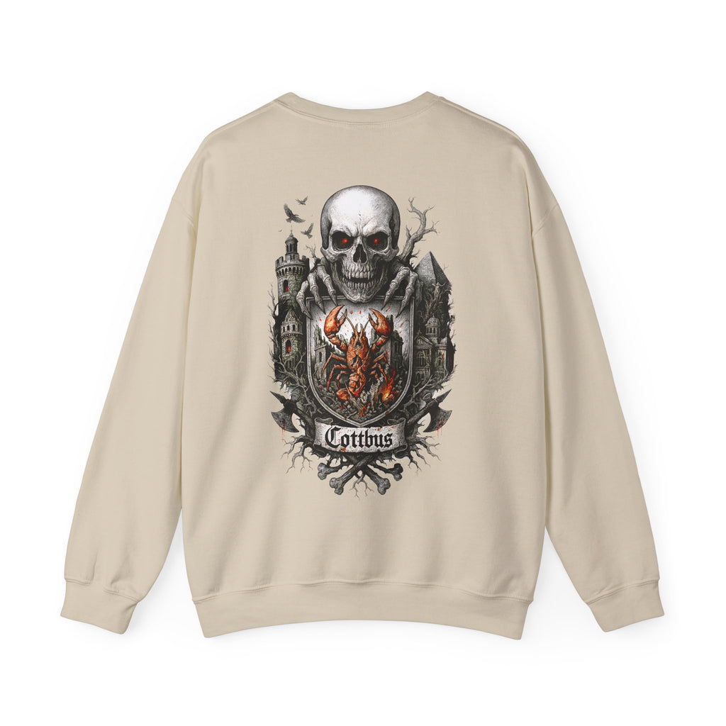 Cottbus: Front-/Backprint, Unisex Sweatshirt **Grimwater-Edition**