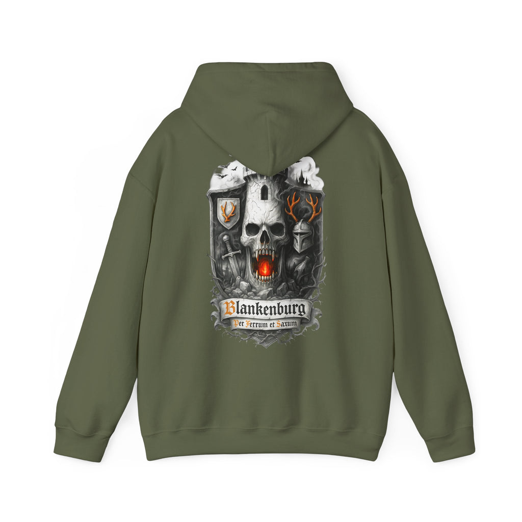 Blankenburg: Front-/Backprint Unisex Hoodie **Grimwater-Edition**