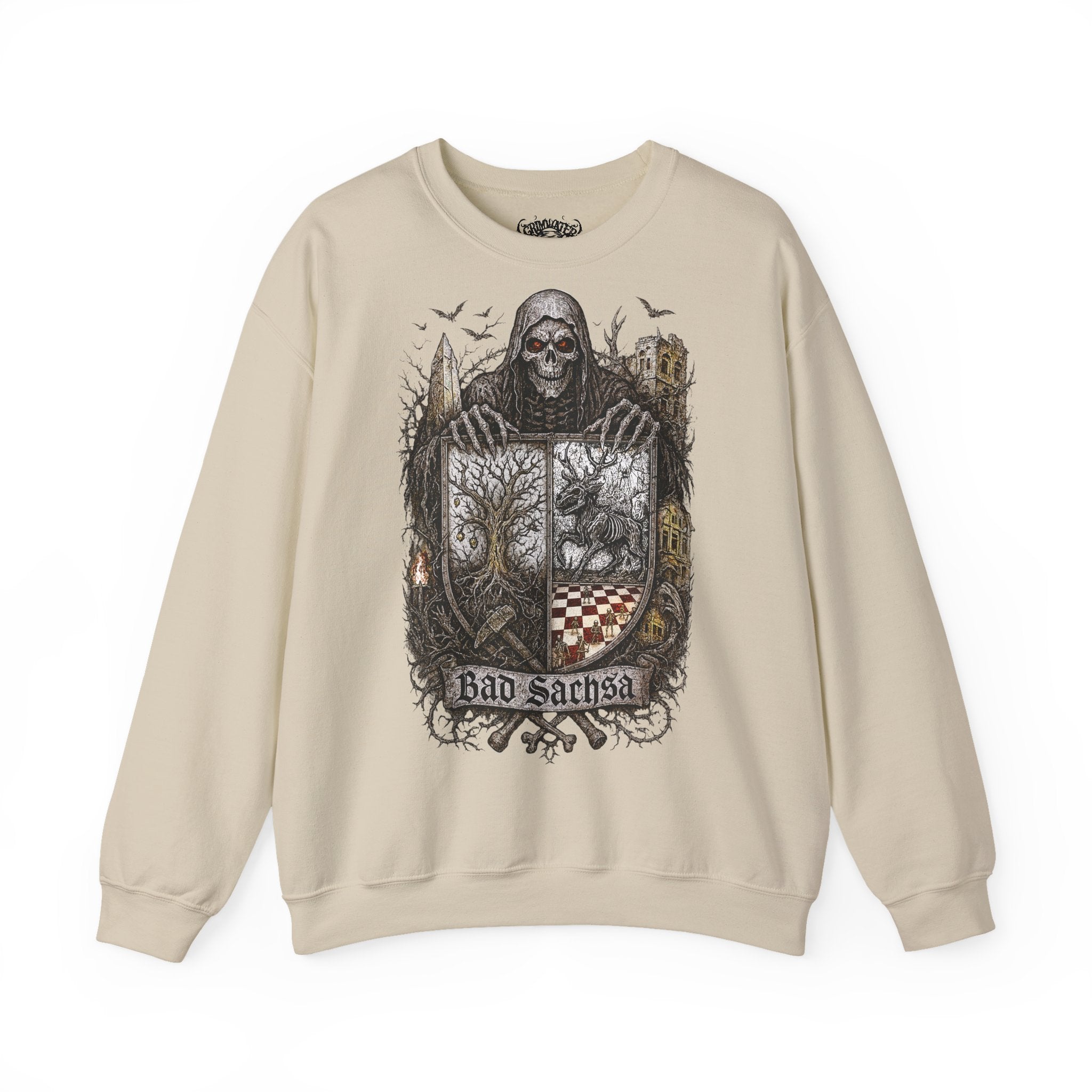 Bad Sachsa: Frontprint, Unisex Sweatshirt **Grimwater-Edition**
