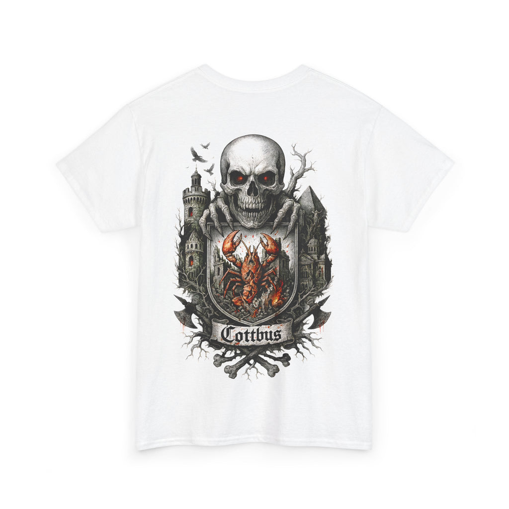 Cottbus: Front-/Backprint, Unisex T-Shirt **Grimwater-Edition**