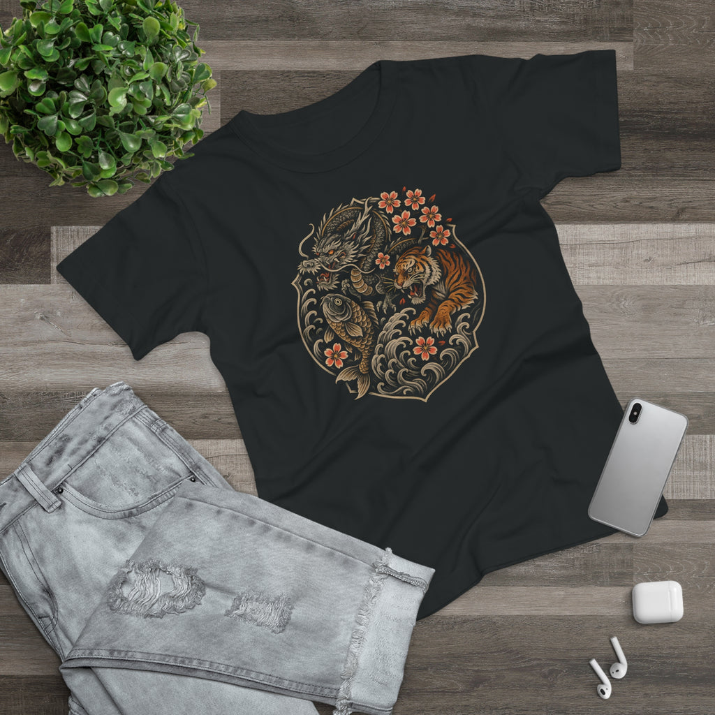 Nature-Inspired Tee, Frontprint, Women's T-Shirt