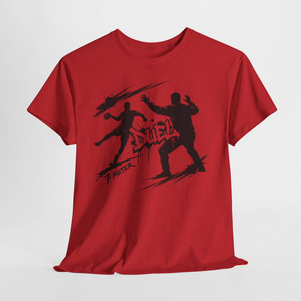 Handball - DUEL: Frontprint, Unisex T-Shirt