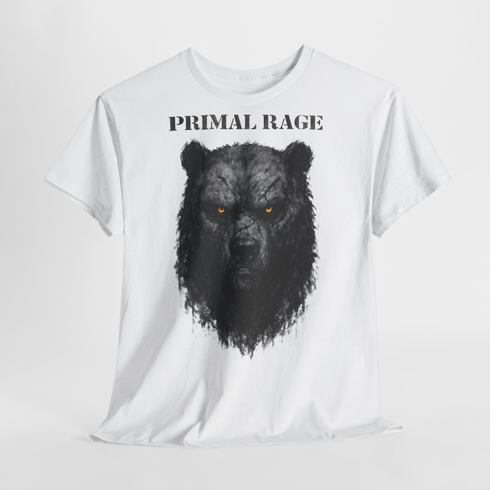 Bär - Primal Rage: Frontprint, Unisex T-Shirt - Animal-Collection