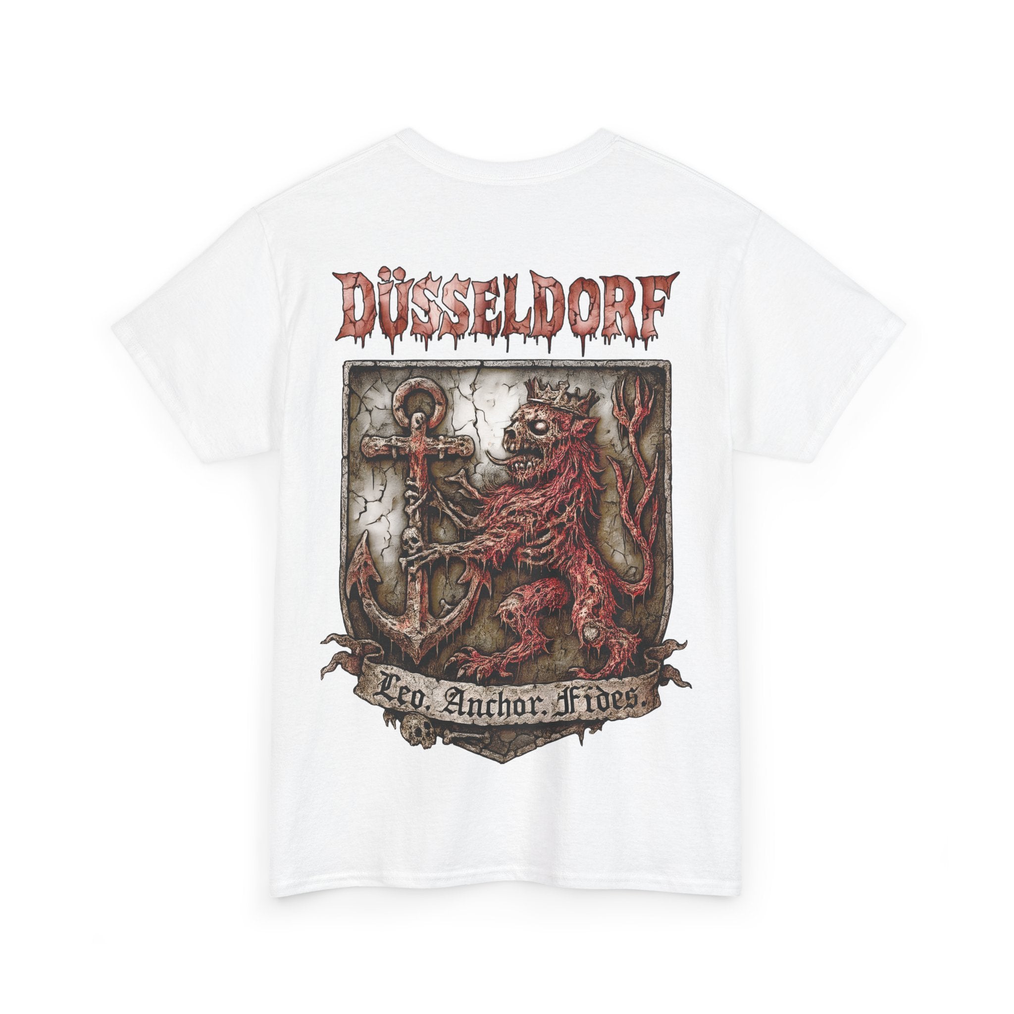 Düsseldorf: Front-/Backprint, Unisex T-Shirt **Grimwater Edition**