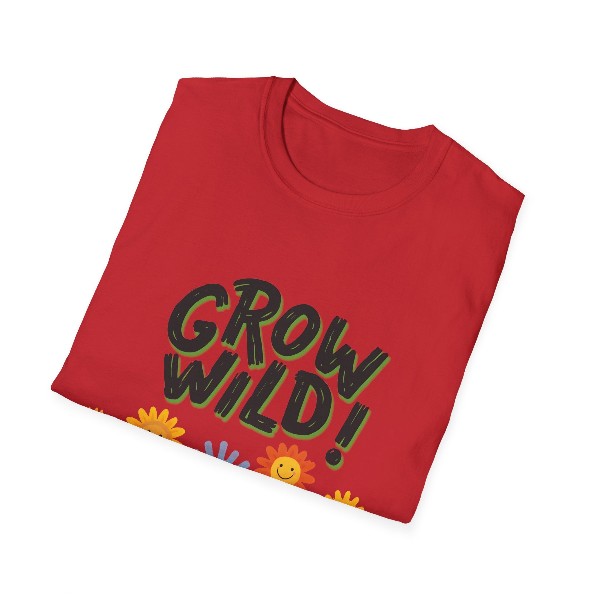 Wild Spirit - Be Yourself: Frontprint, Unisex (Slim) T-Shirt