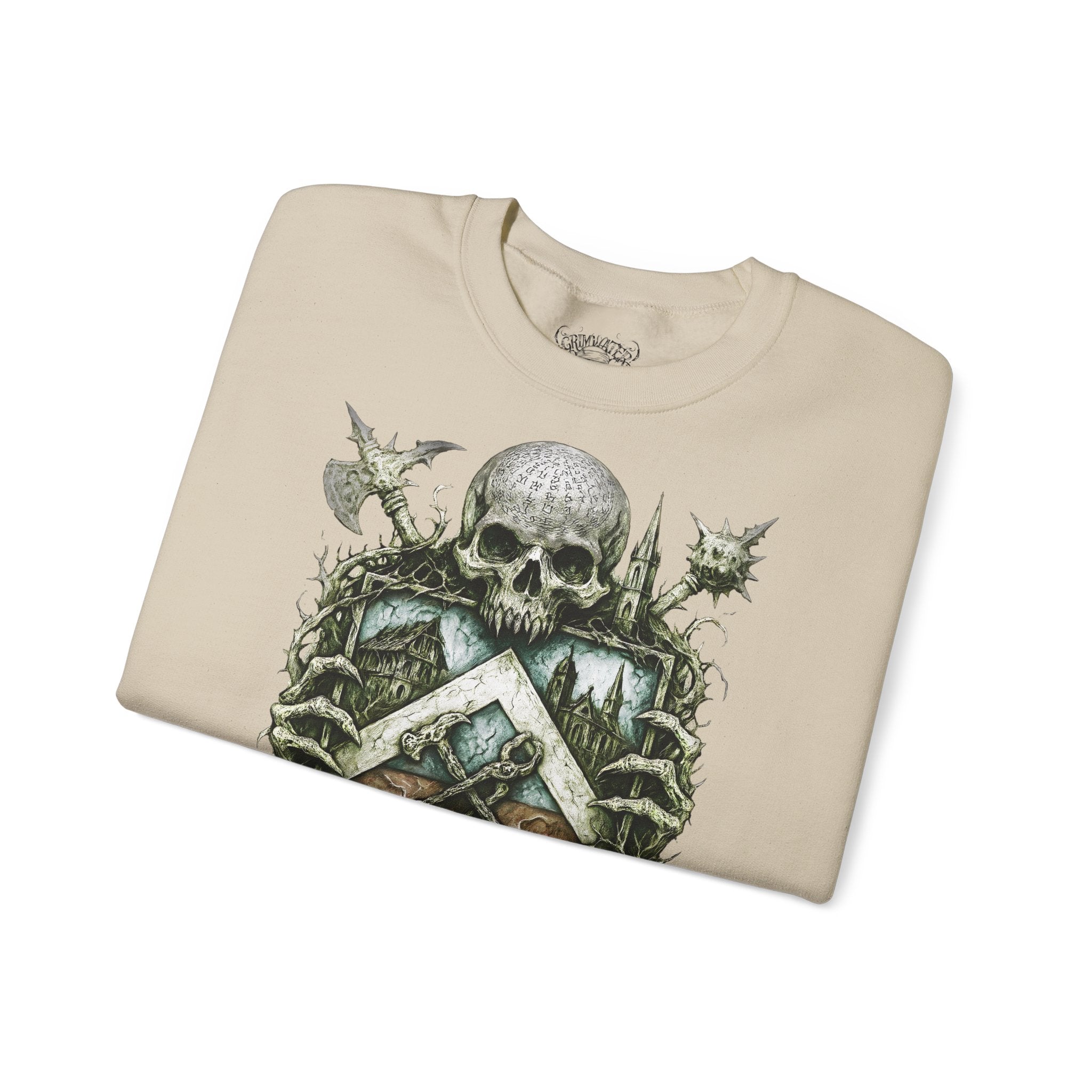 Heiligenhaus: Heljens, Frontprint, Unisex Sweatshirt **Grimwater-Edition**