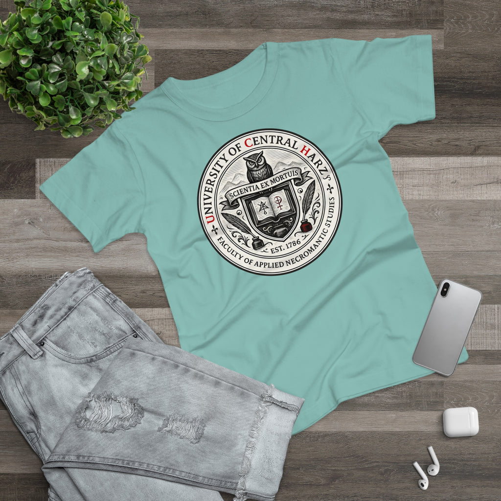 University of Central Hartz: Frontprint, Womens' T-Shirt **Grimwater-Edition**
