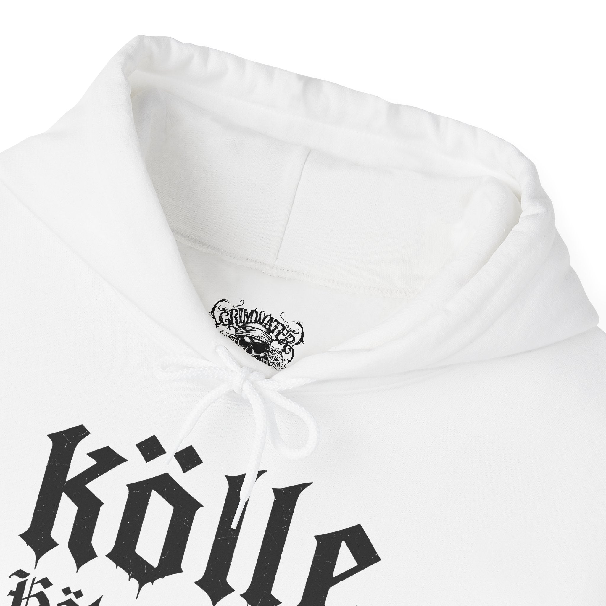 Köln - Hätz un Bloot: Front-/Backprint, Unisex Hoodie **Grimwater-Design**