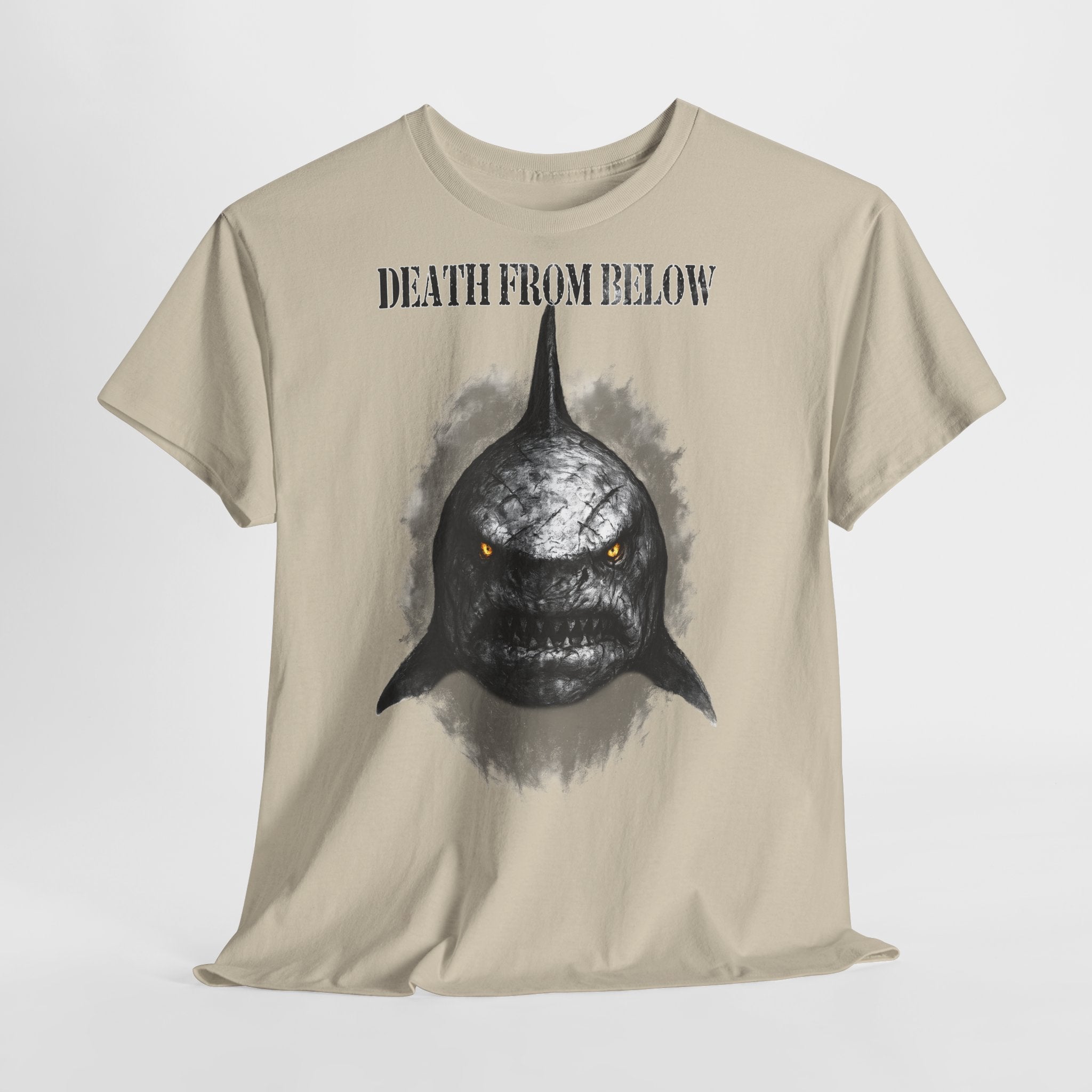 Hai - Death From Below: Frontprint, Unisex T-Shirt - Animal-Collection