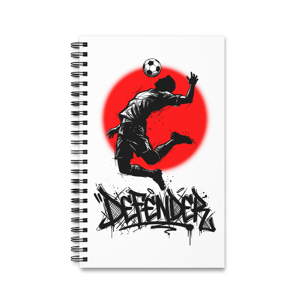 Fussball Spiralblock - 80 Blatt versch. Design