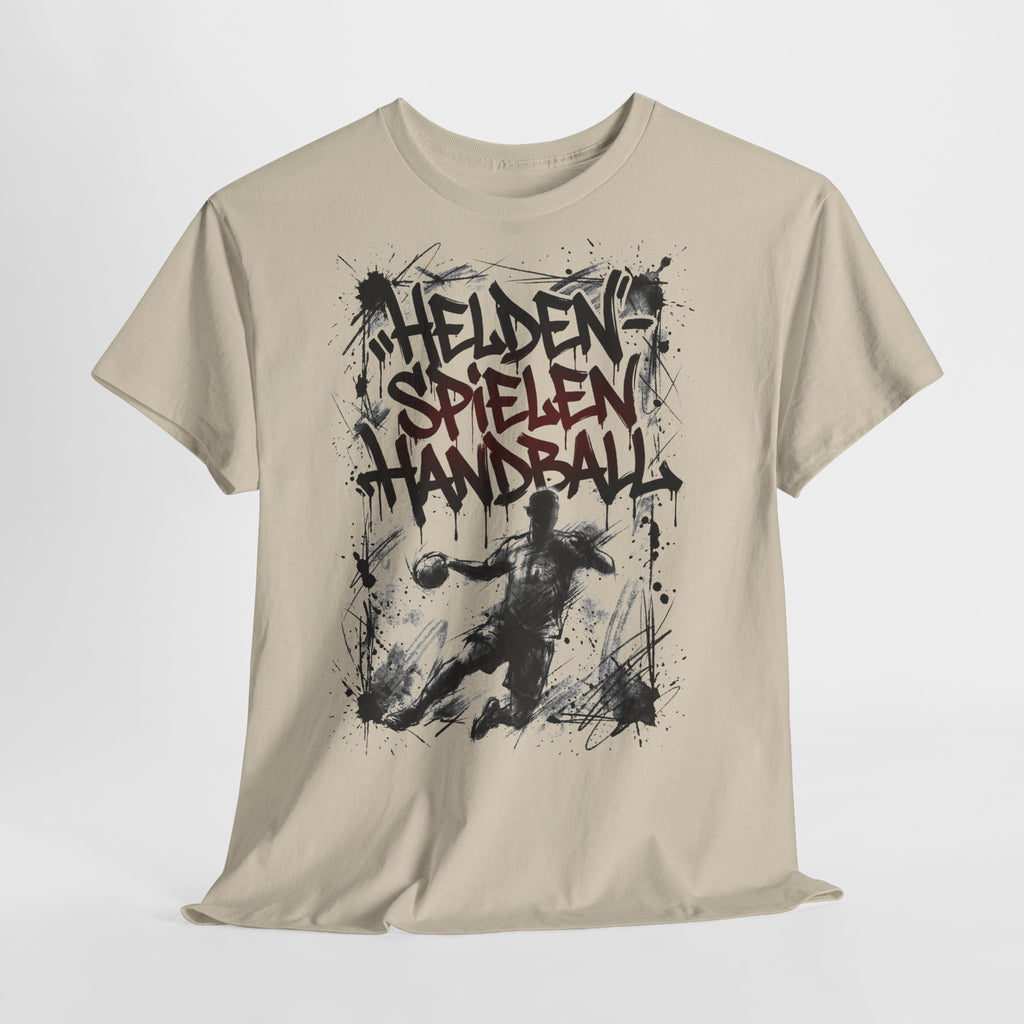Handball - HELDEN III: Frontprint, Unisex T-Shirt