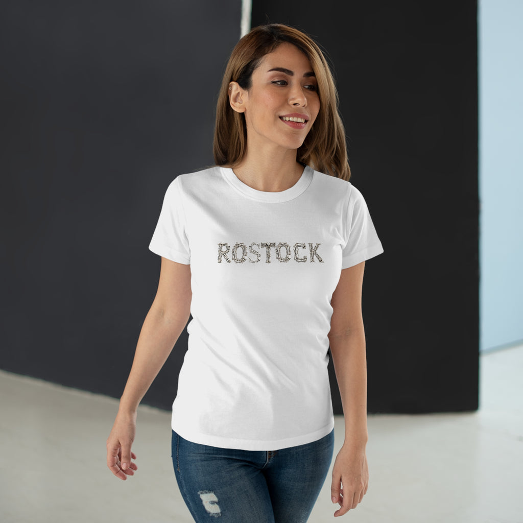 Rostock: Front-/Backprint, Womens' T-Shirt **Grimwater-Edition**